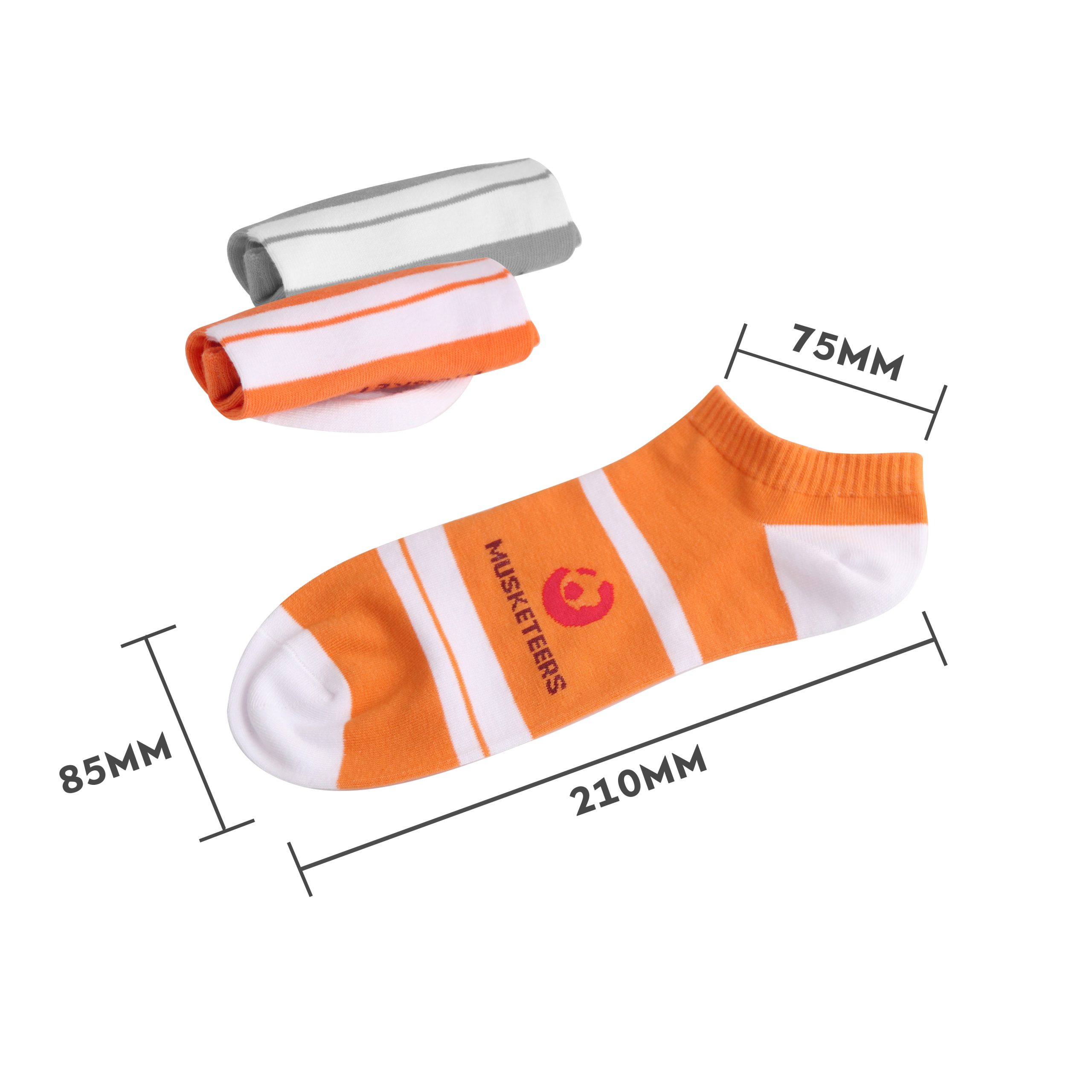 Low Cut Custom Pattern Socks - Image 5