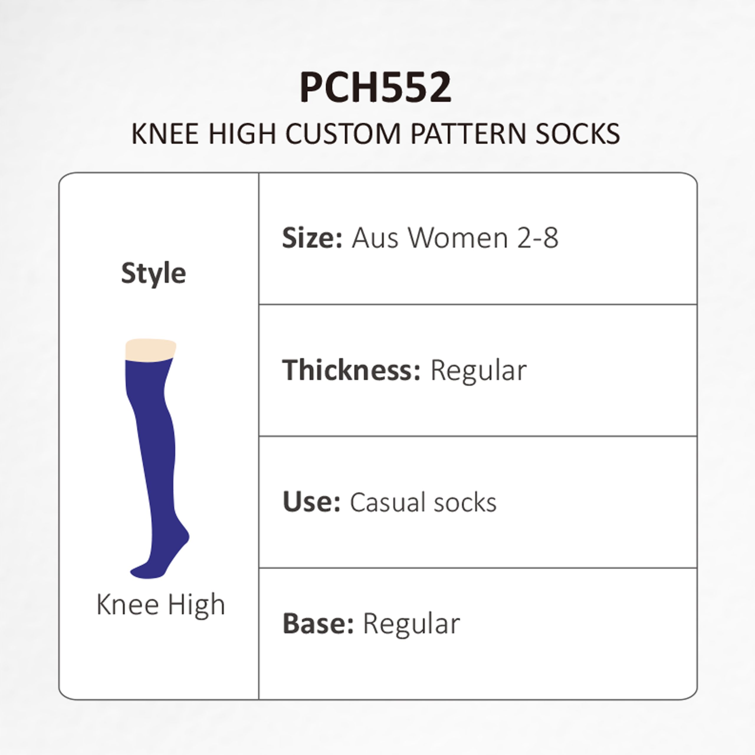 Knee High Custom Pattern Socks - Image 12