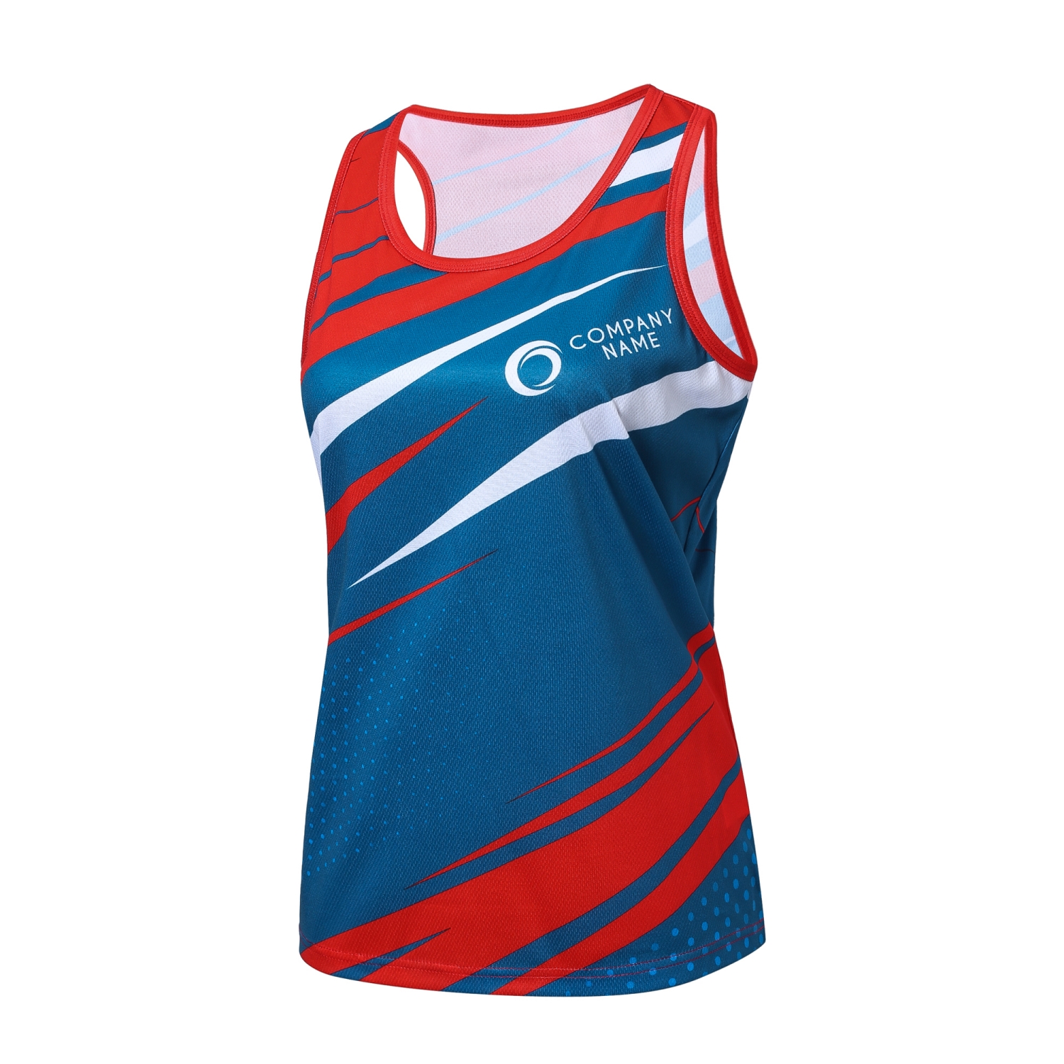 100% Polyester Sublimated Sports Singlet - Image 5