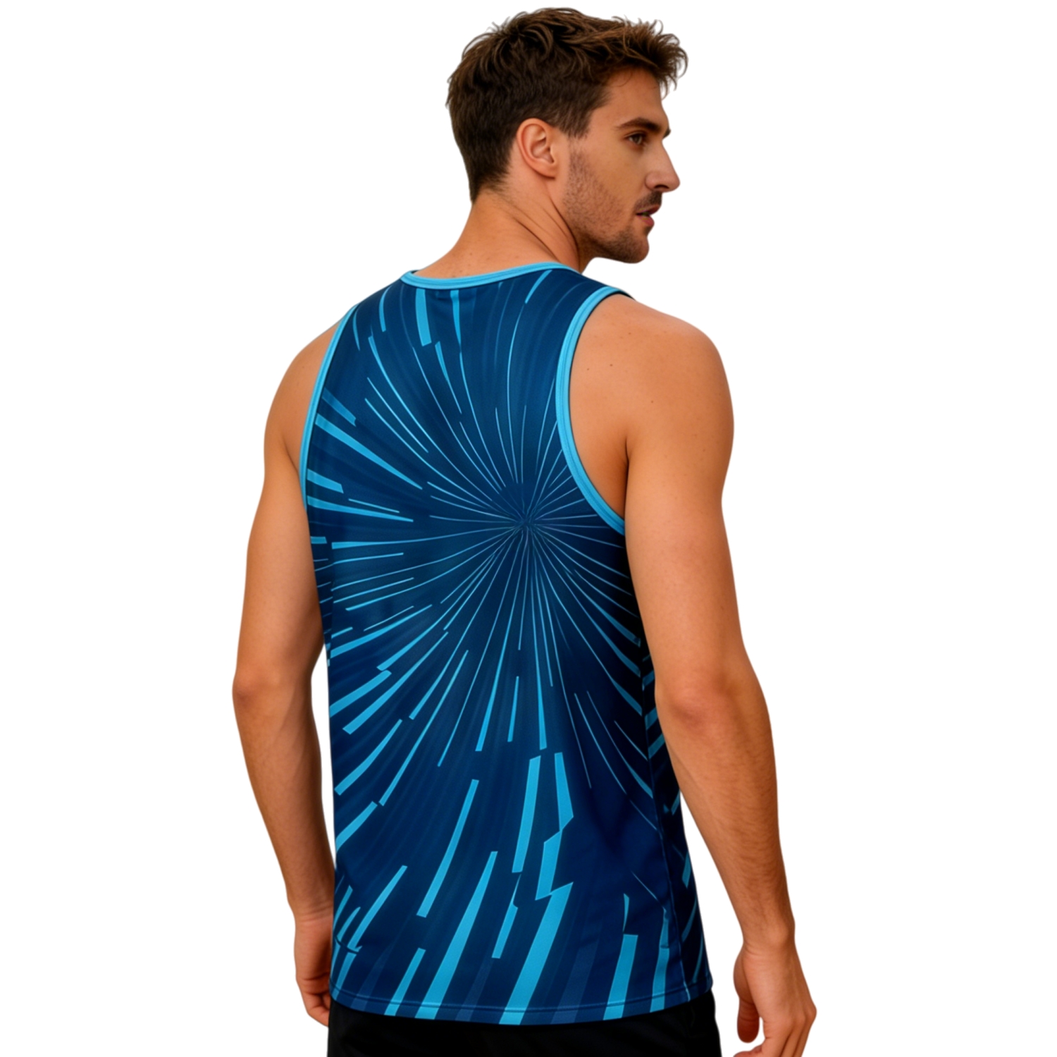 100% Polyester Sublimated Singlet - Image 2