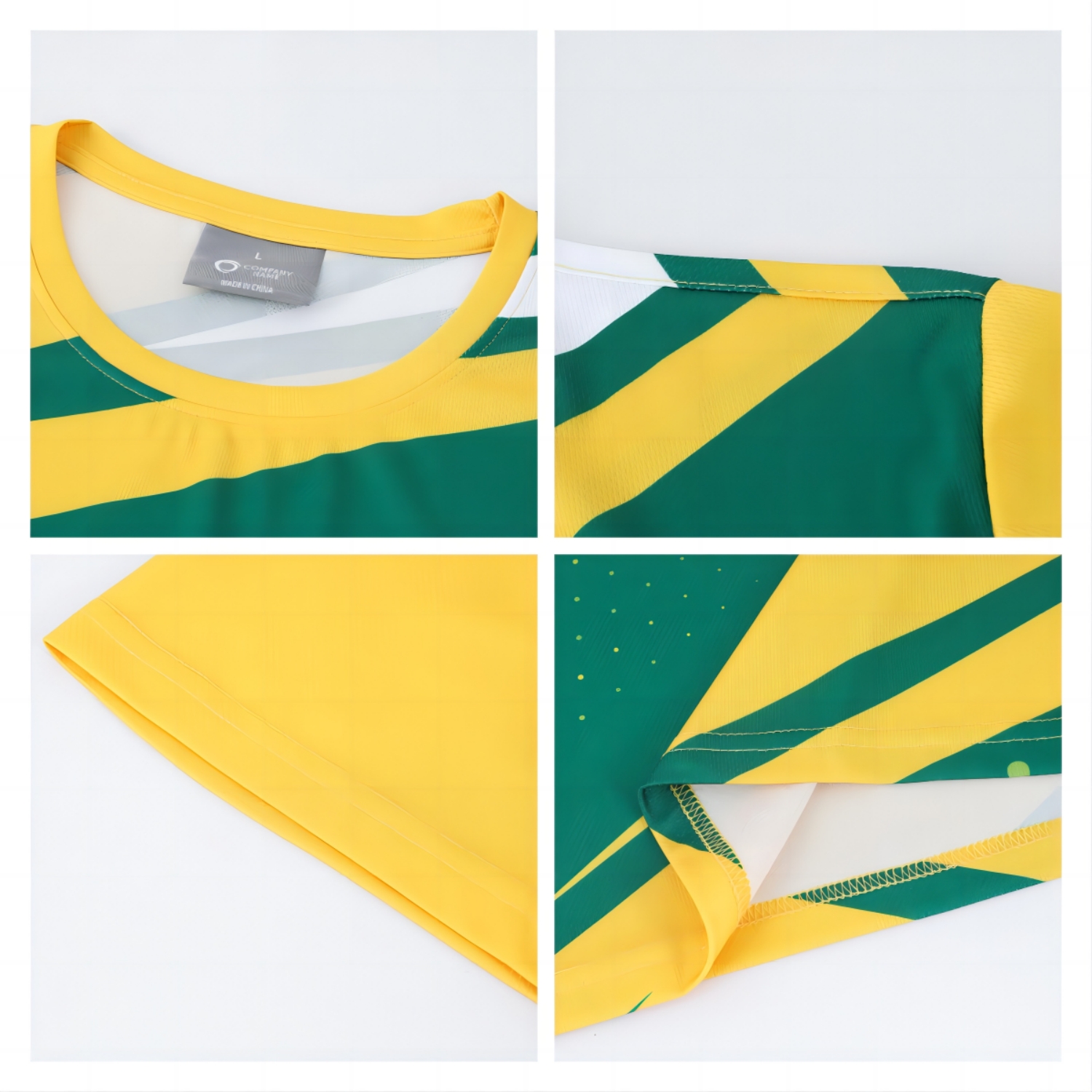 100% Polyester Sublimated Sports Tee Shirt - Image 7