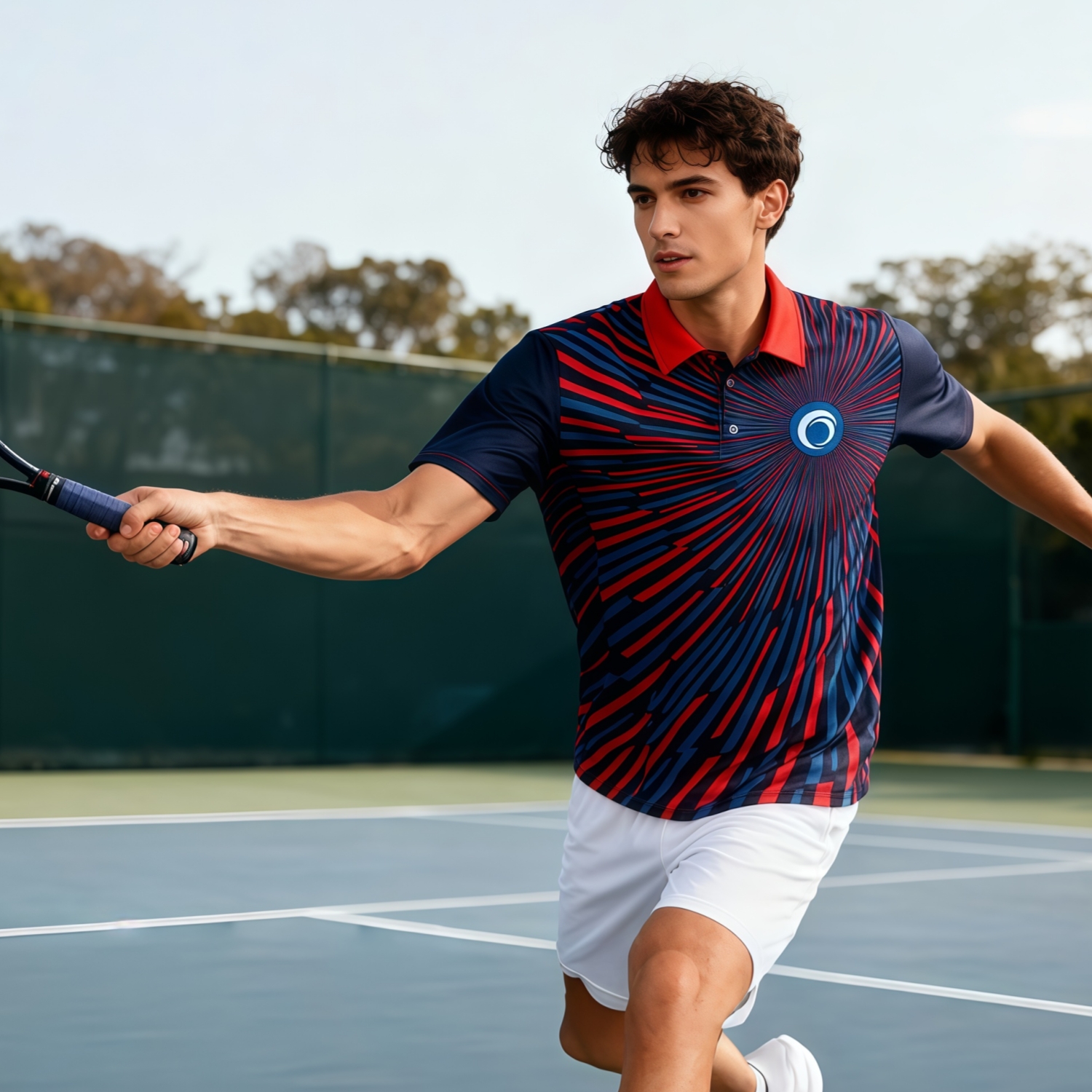 100% Polyester Sublimated Basic POLO - Image 2