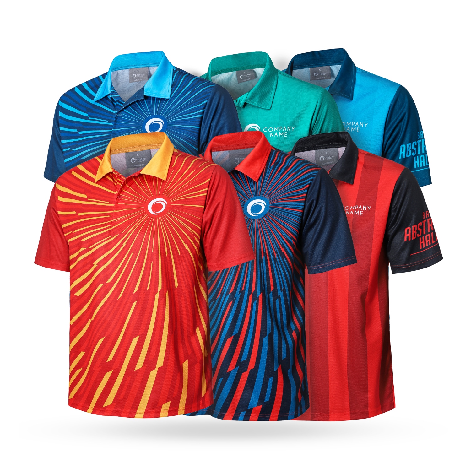 100% Polyester Sublimated Basic POLO - Image 4