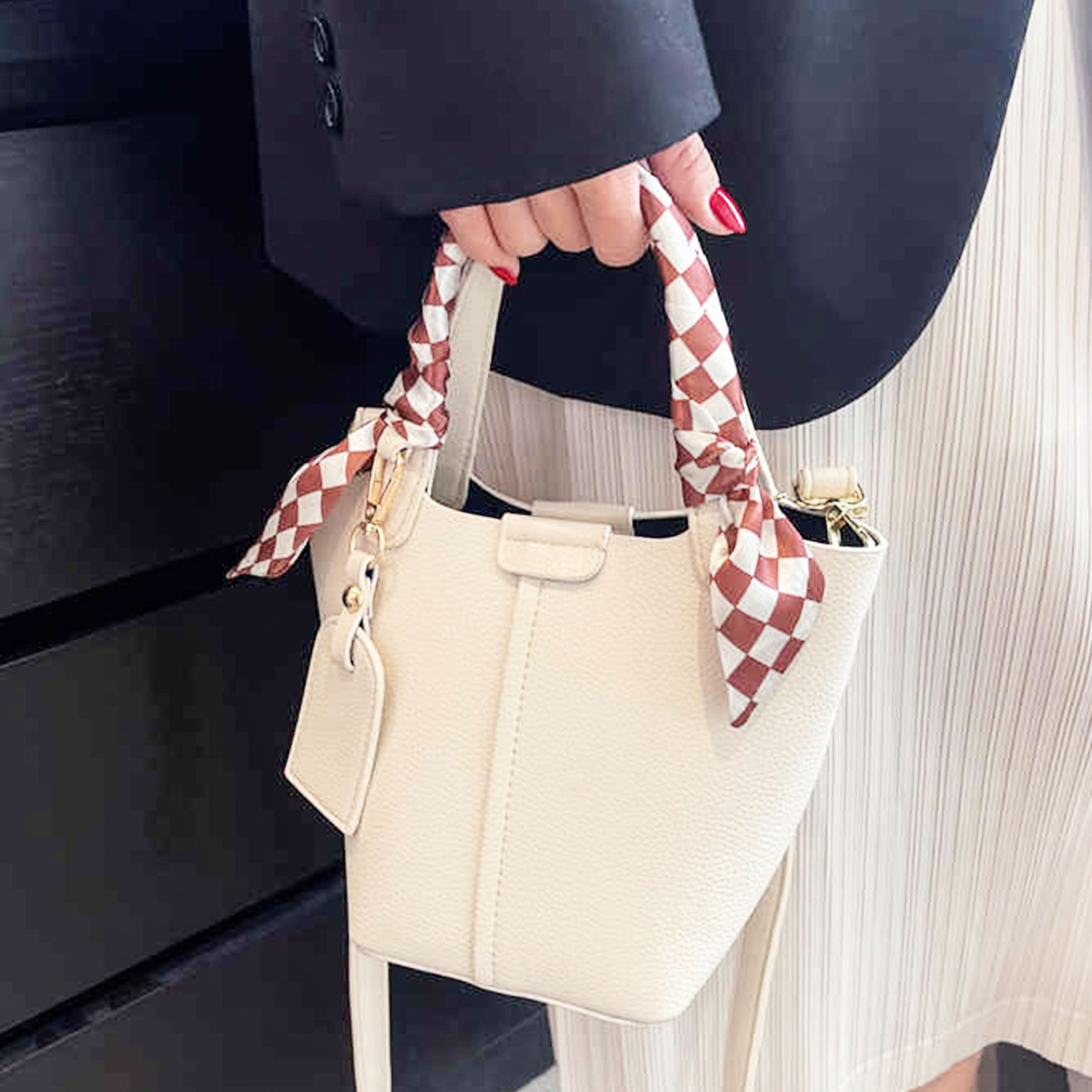 Silk Chiffon Scarf - Image 9