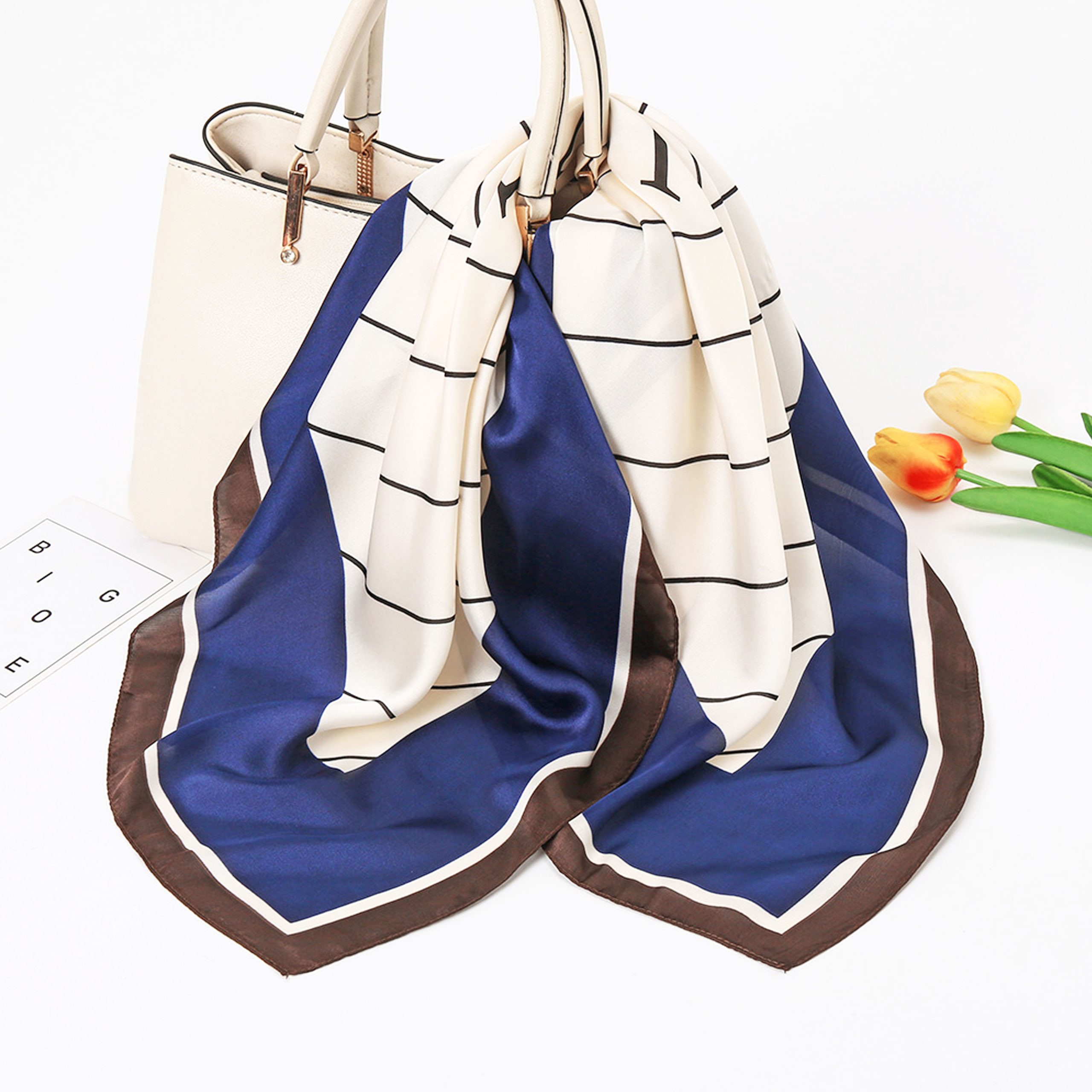 Silk Chiffon Scarf - Image 5