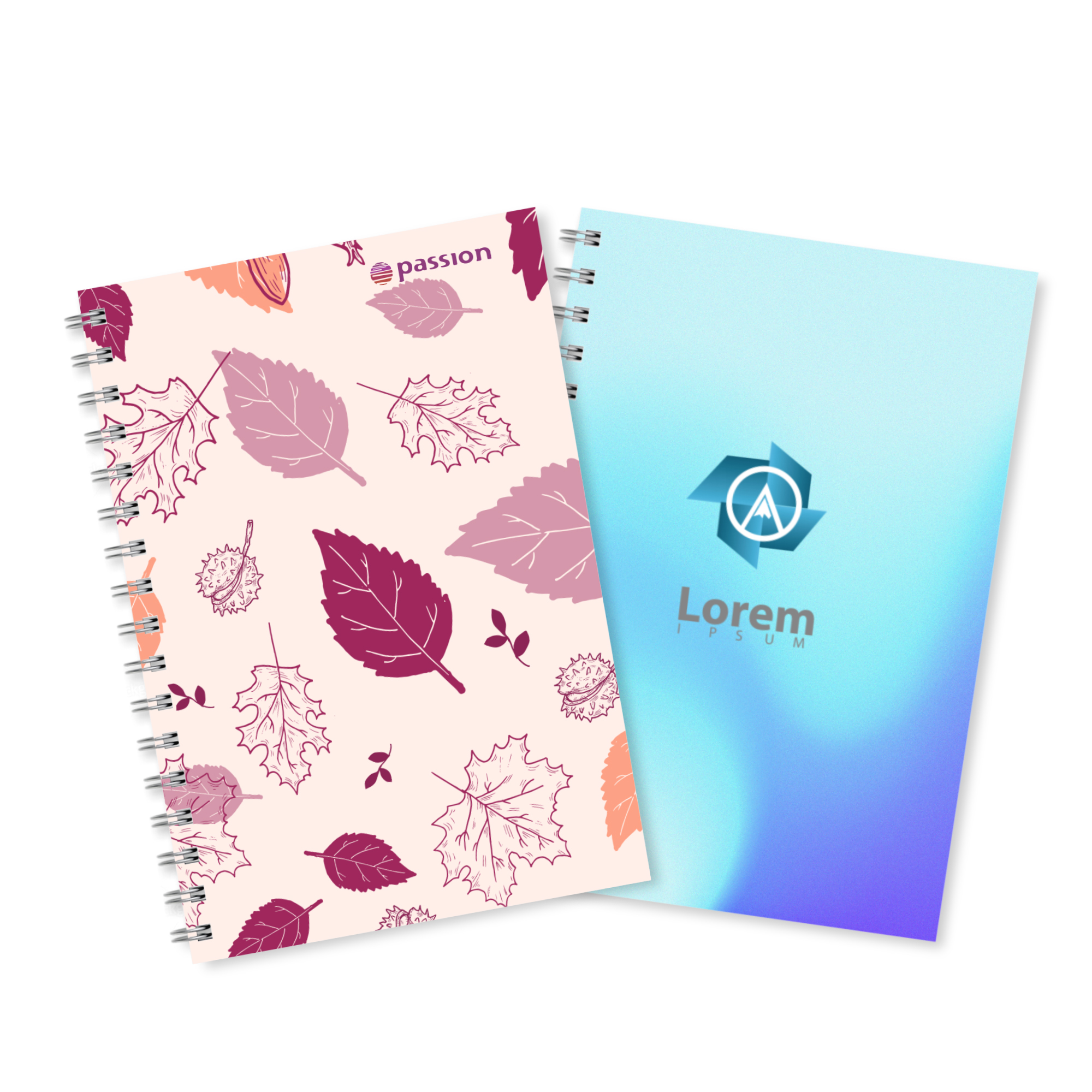 A5 Full Colour Wiro Binding NoteBook - Image 2
