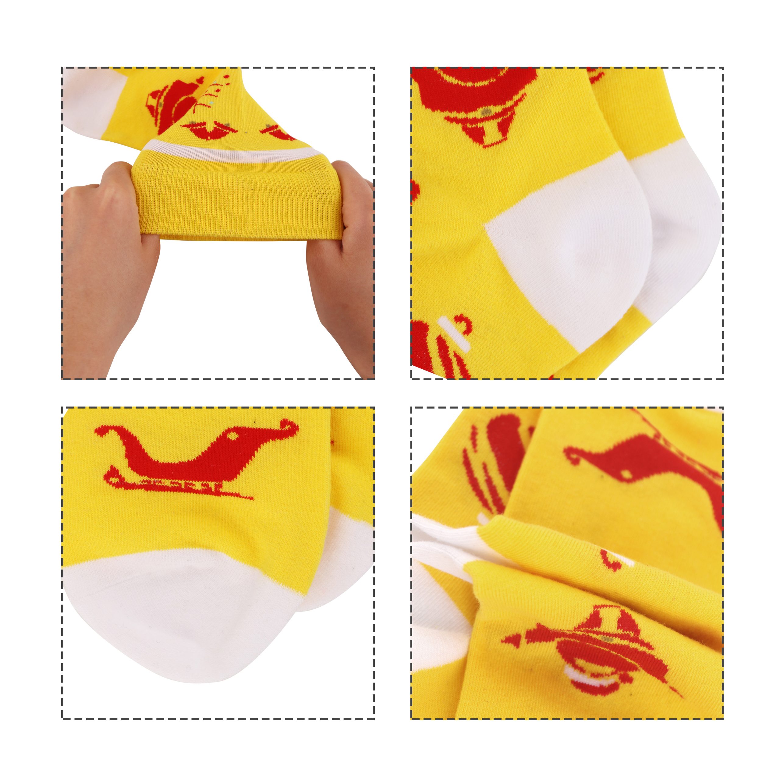 Crew Custom Pattern Woven Socks - Image 7