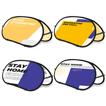 Bean Shaped Pop Up Banners (Medium) - Image 2