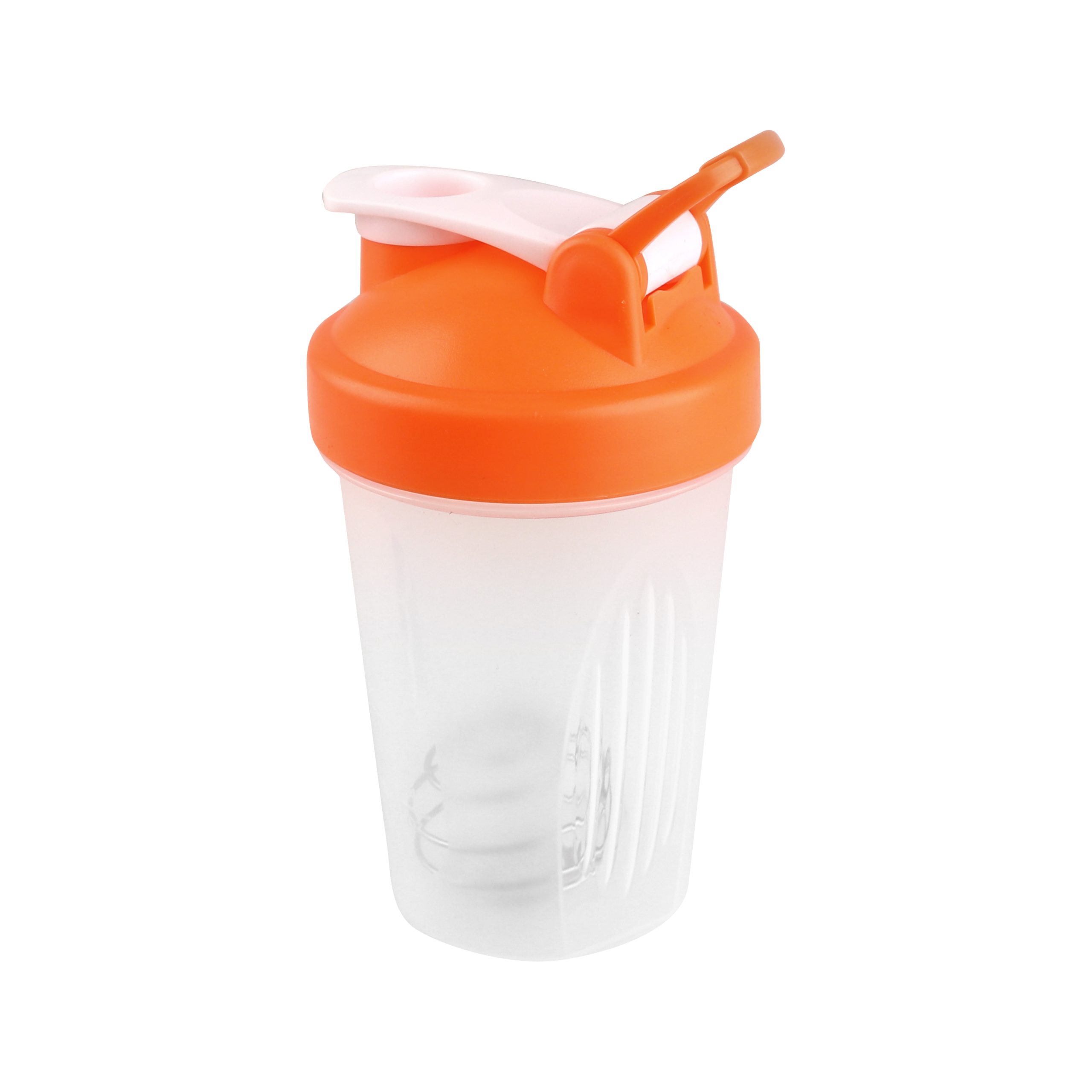 BPA Free Fitness Shaker Bottle with Loop 400ml - Image 5