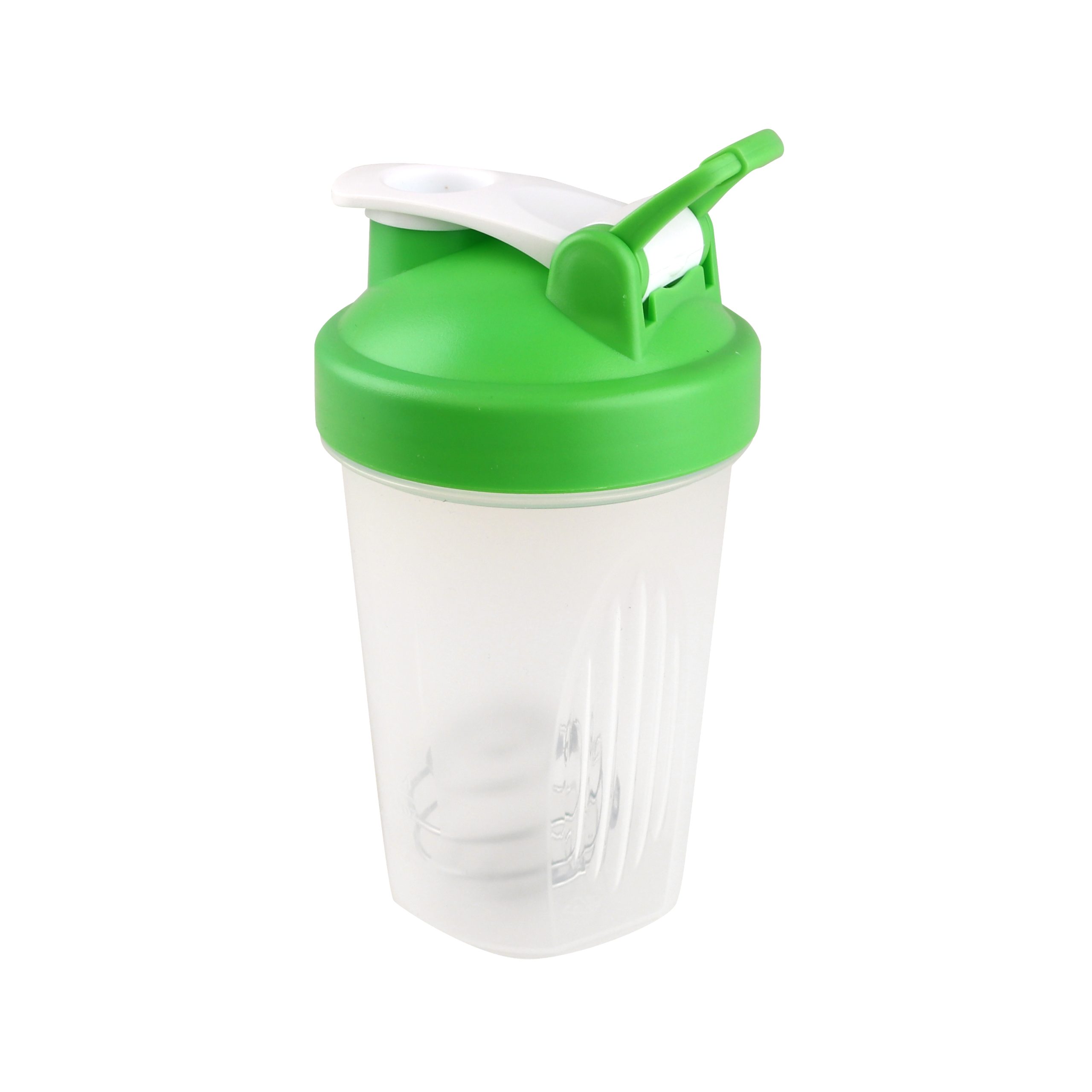 BPA Free Fitness Shaker Bottle with Loop 400ml - Image 4