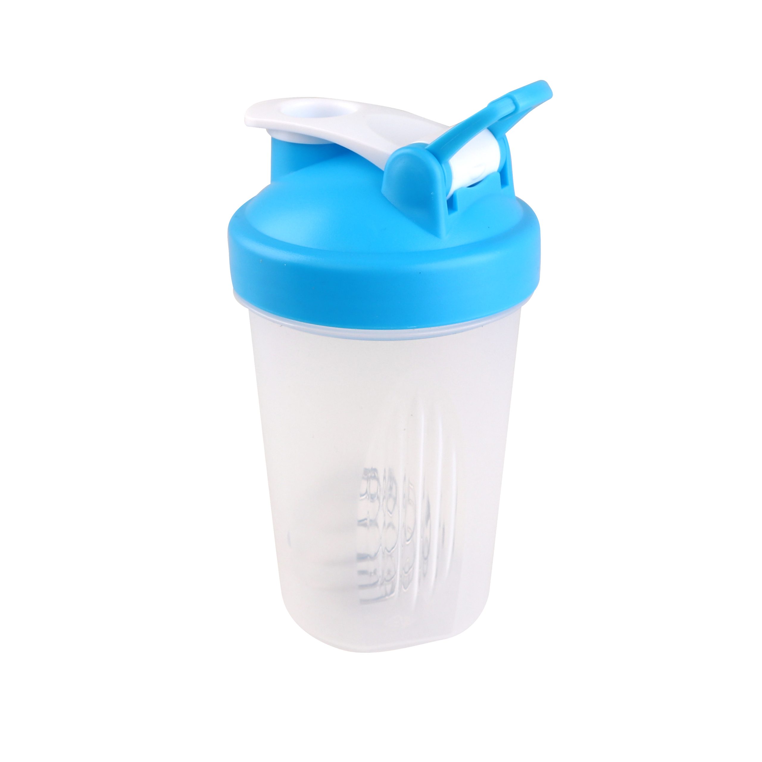 BPA Free Fitness Shaker Bottle with Loop 400ml - Image 3
