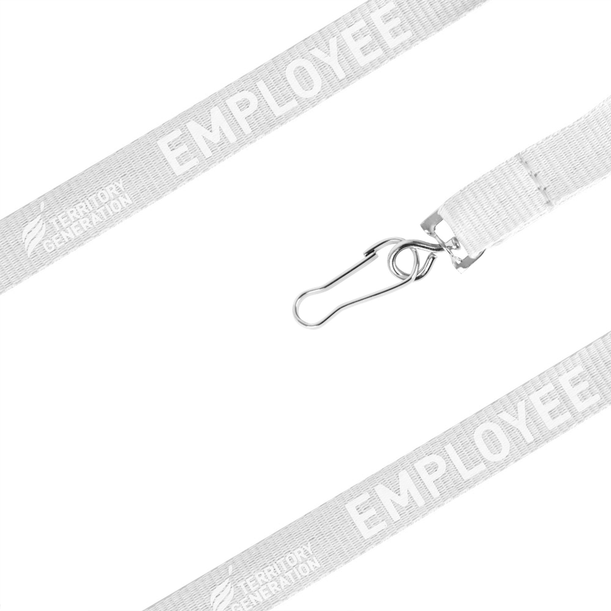 Poly Ribbed Lanyard - Image 2