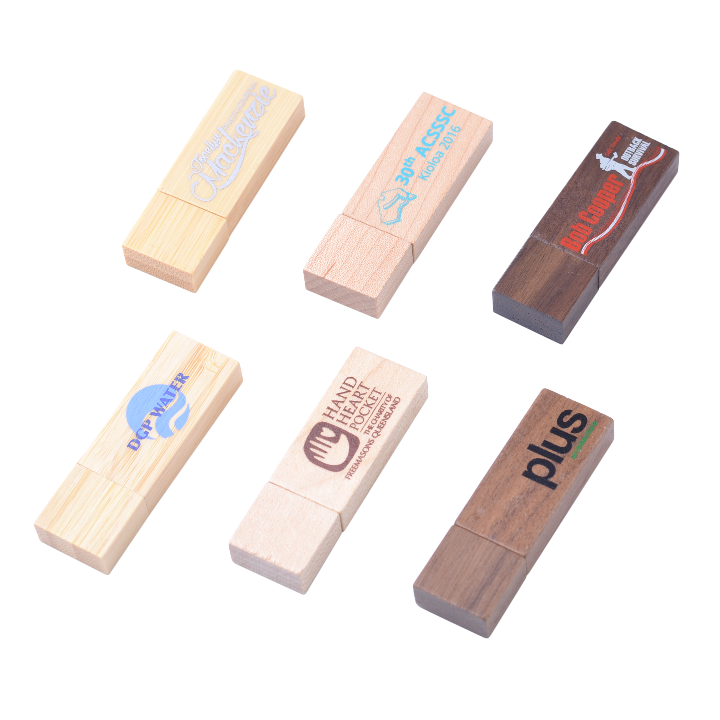 Rectangle Wooden Flash Drive - Image 12