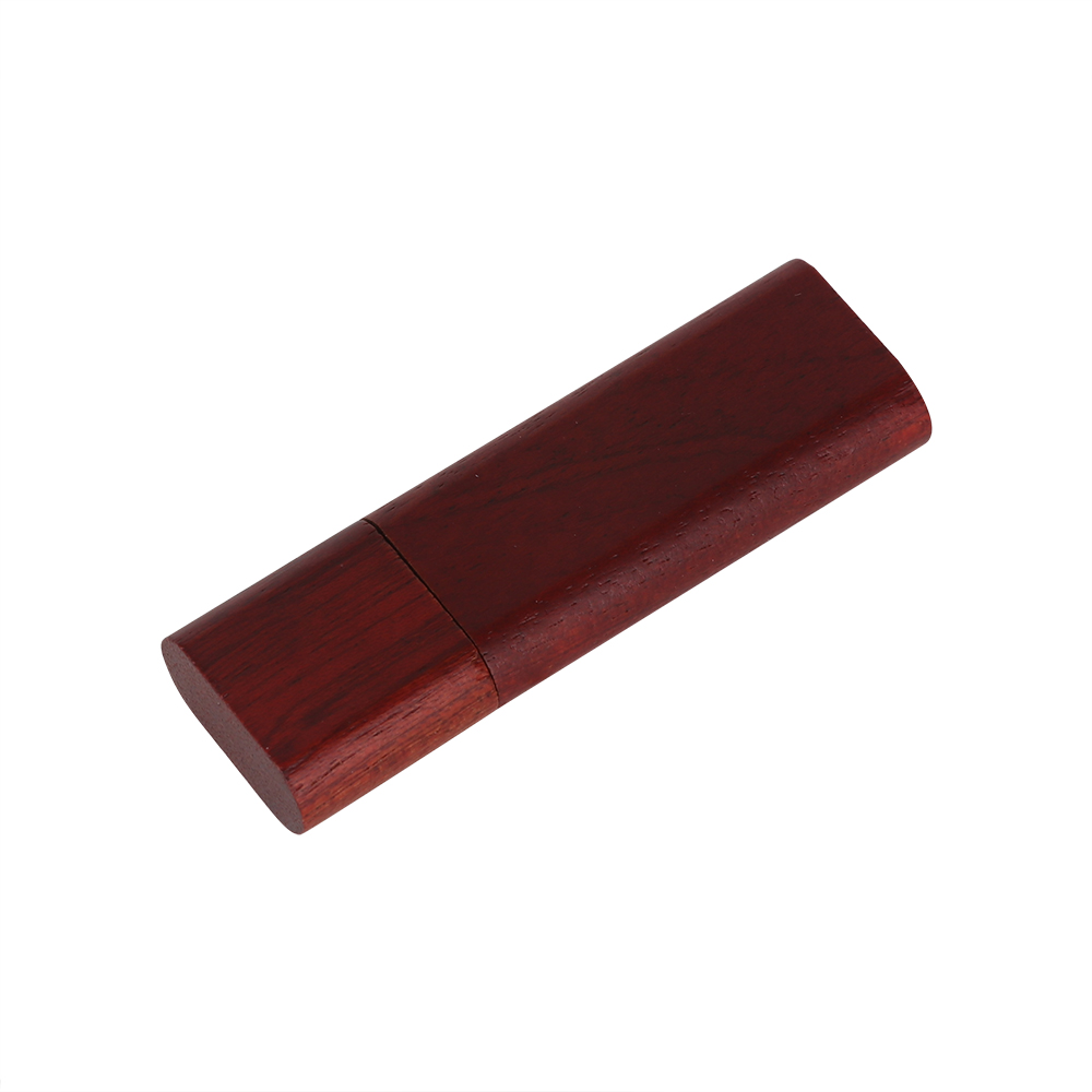 Rounded Wooden Flash Drive - Image 7