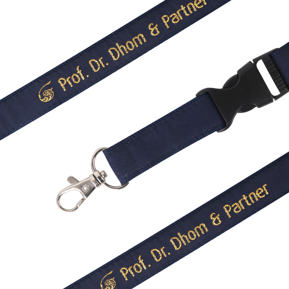 Detailed Woven Lanyard - Image 3