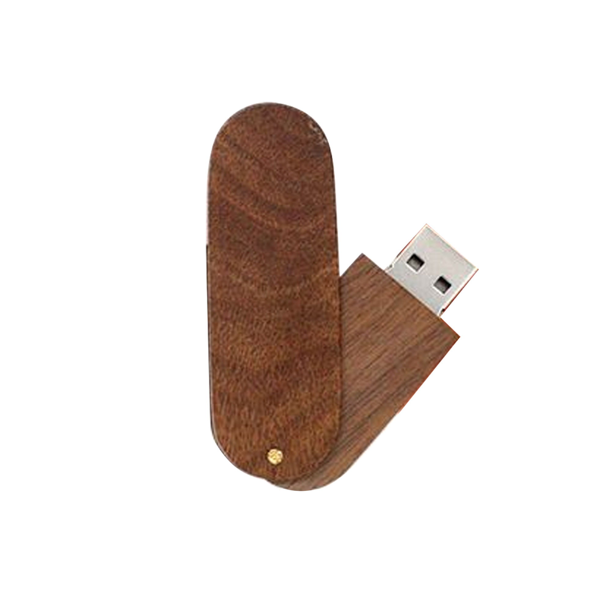 Swivel Wooden Flash Drive - Image 3