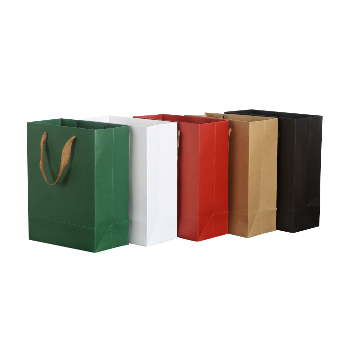Small Crosswise Paper Bag with Rope Handle(180 x 140 x 80mm) - Image 8