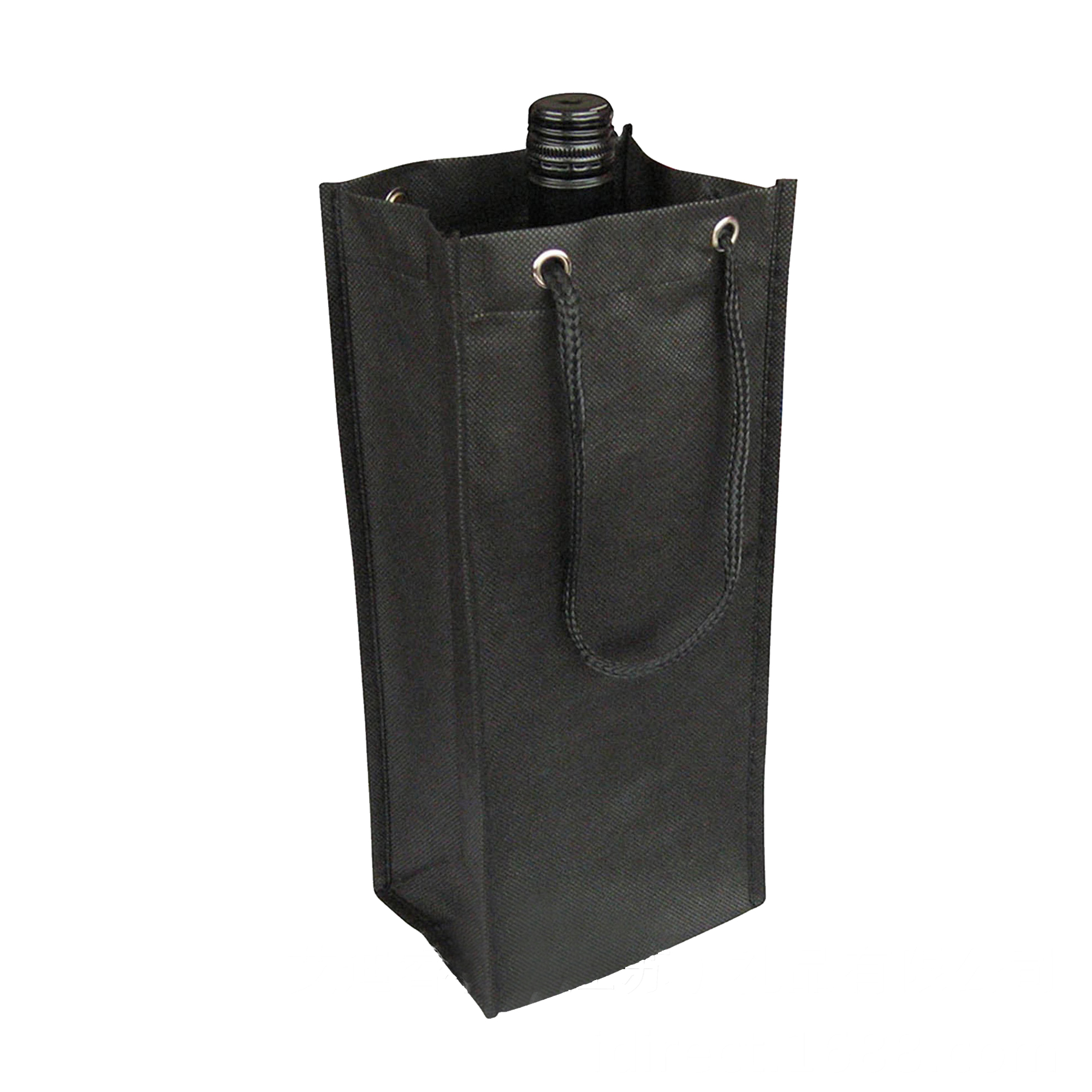 Non Woven Single Bottle Bag with Rope Handle - Image 3