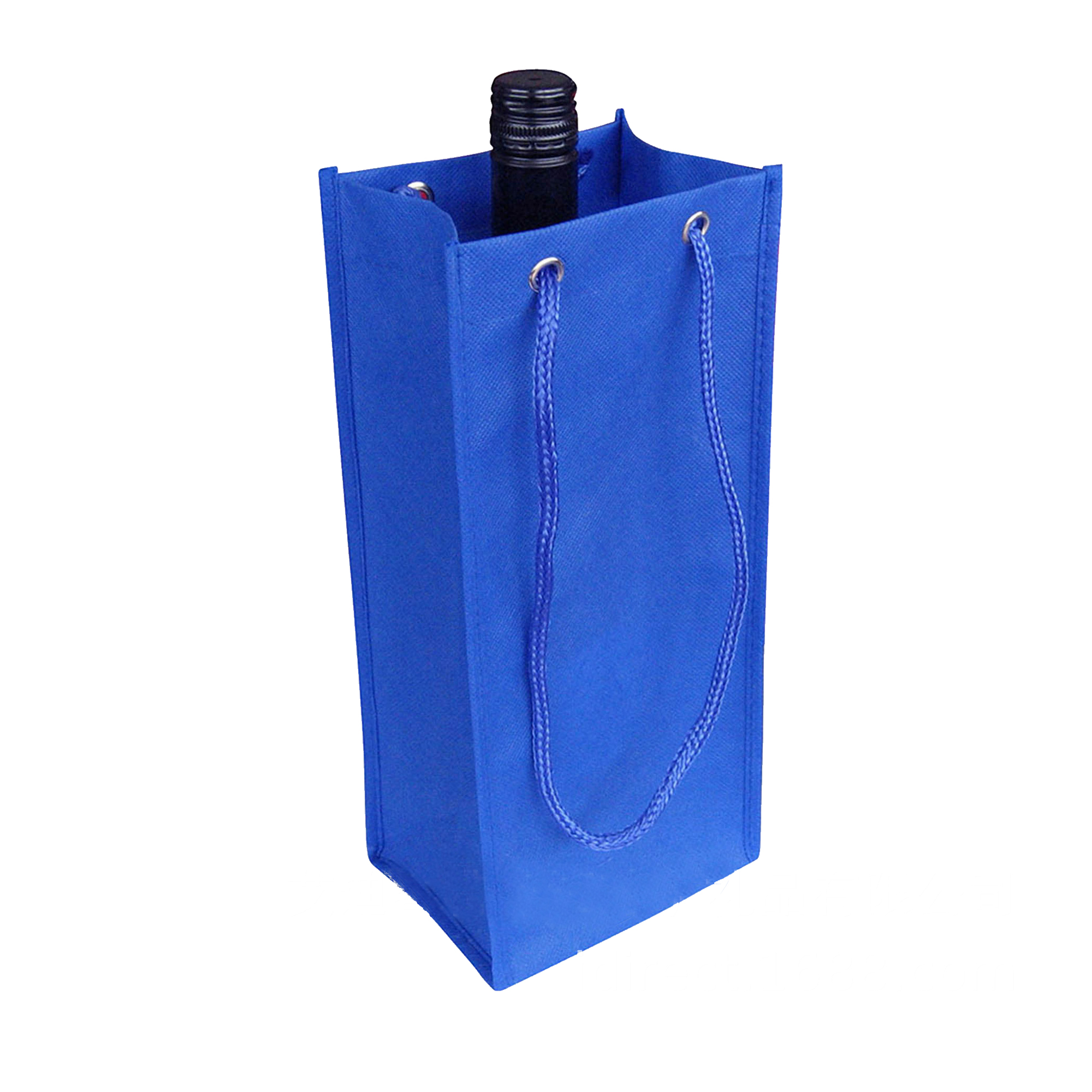 Non Woven Single Bottle Bag with Rope Handle - Image 5