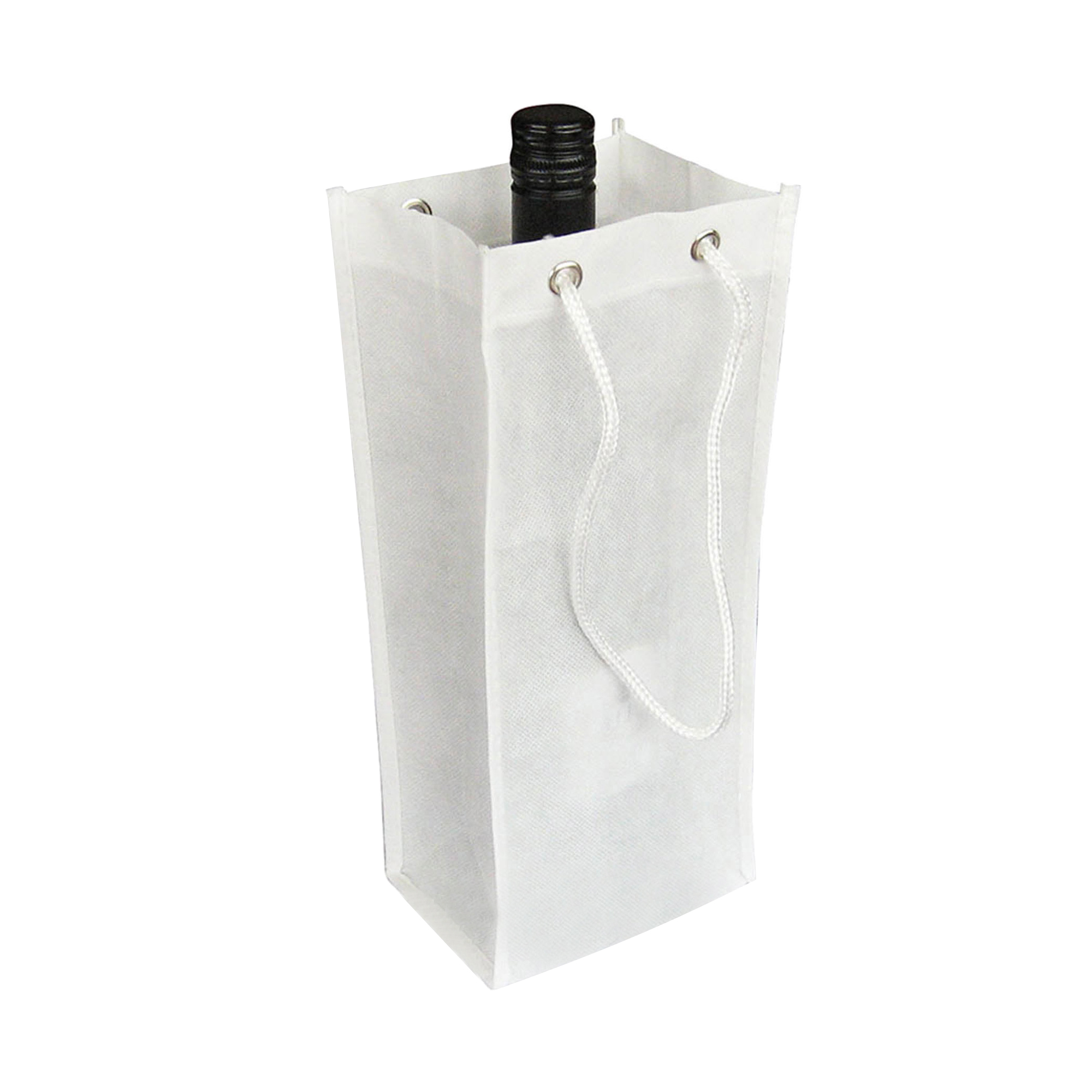 Non Woven Single Bottle Bag with Rope Handle - Image 10