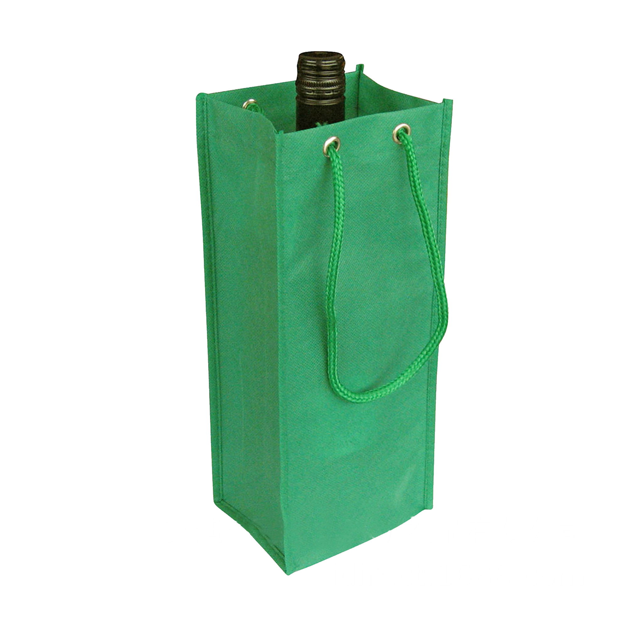 Non Woven Single Bottle Bag with Rope Handle - Image 4