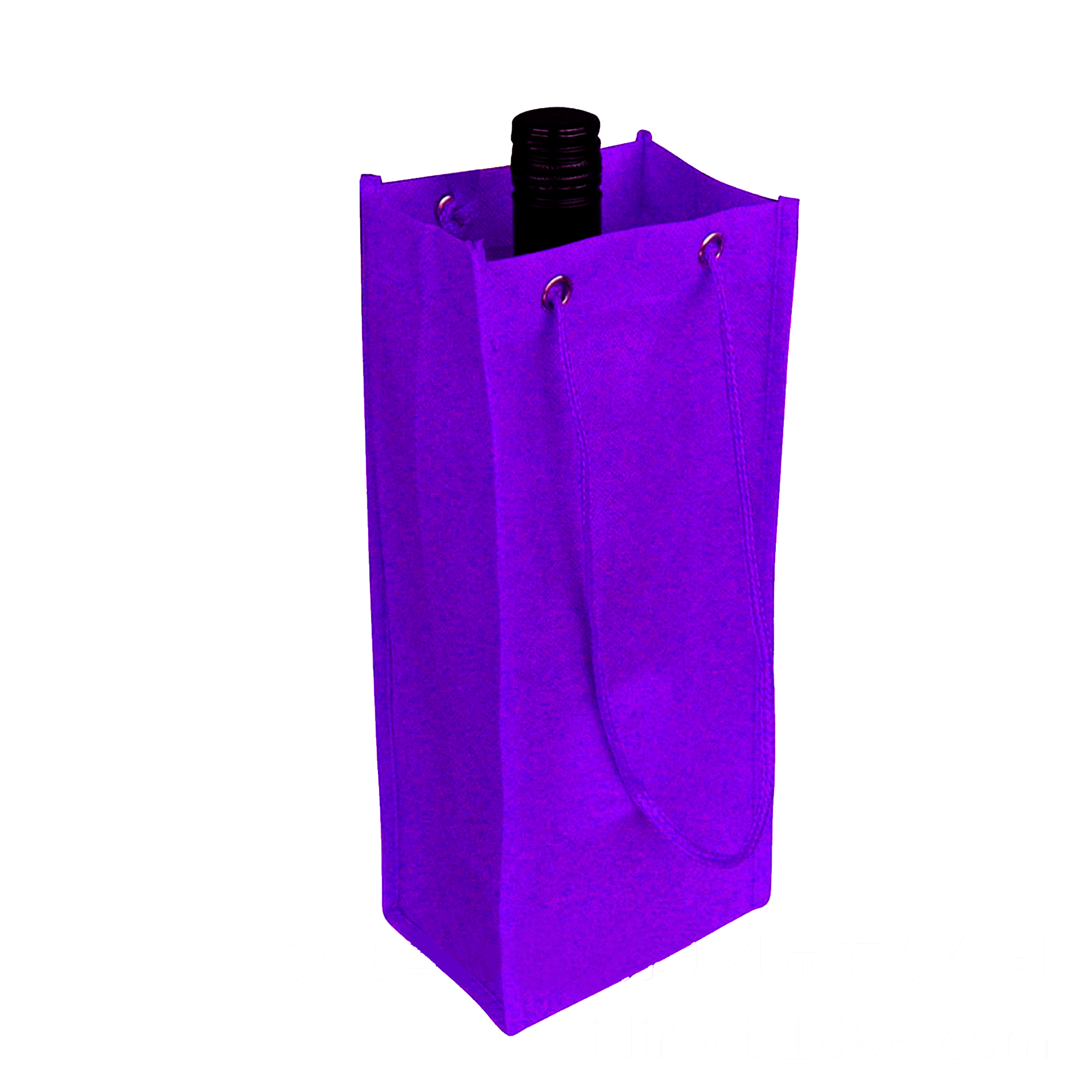 Non Woven Single Bottle Bag with Rope Handle - Image 7