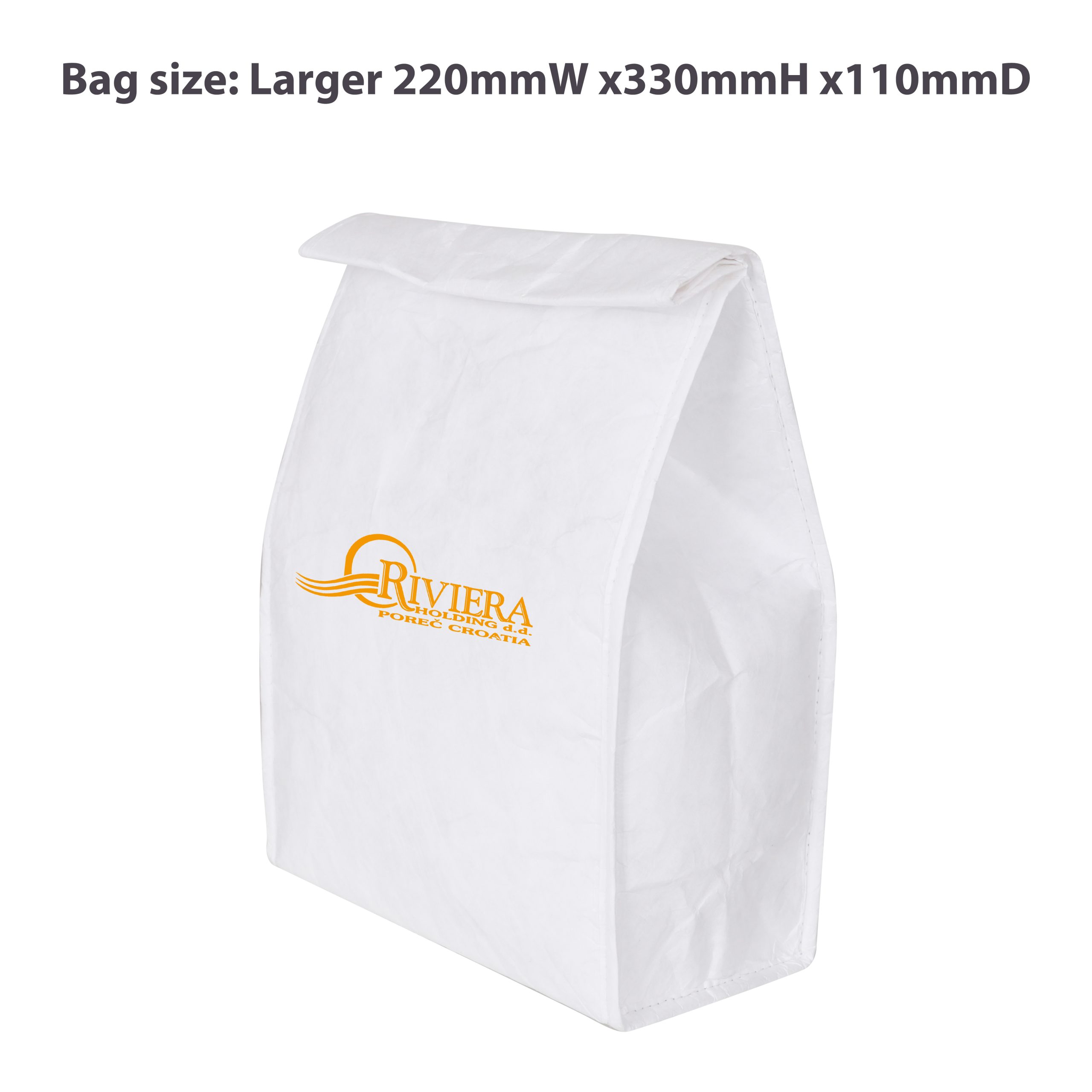 Larger Tyvek Cooler Lunch Bag(220x330x110mm) - Image 8