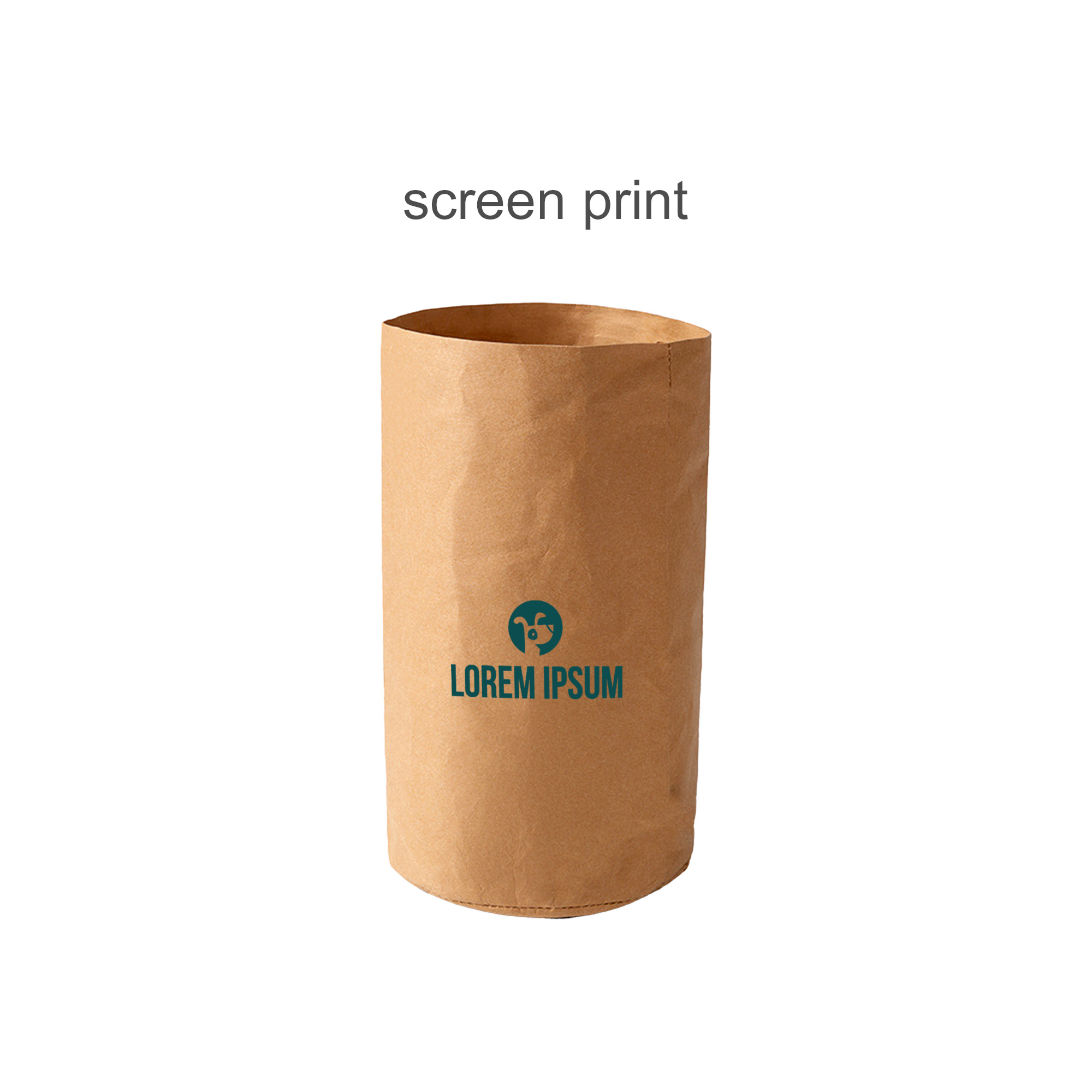 Small Washable Kraft Paper Bag(Dia 120 x 230 (H)mm) - Image 4