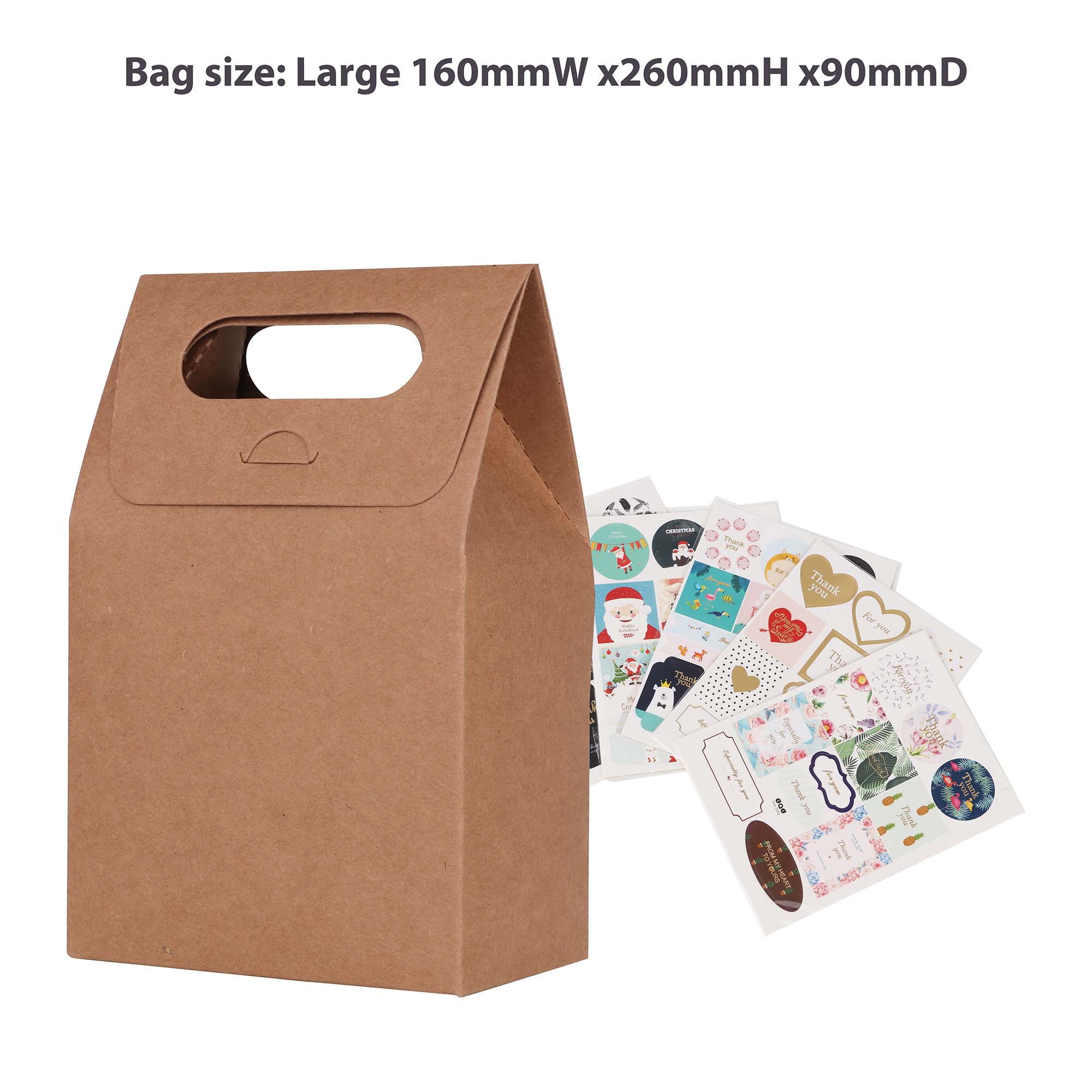 Die cut Handle Bag(160x260x90mm) - Image 4