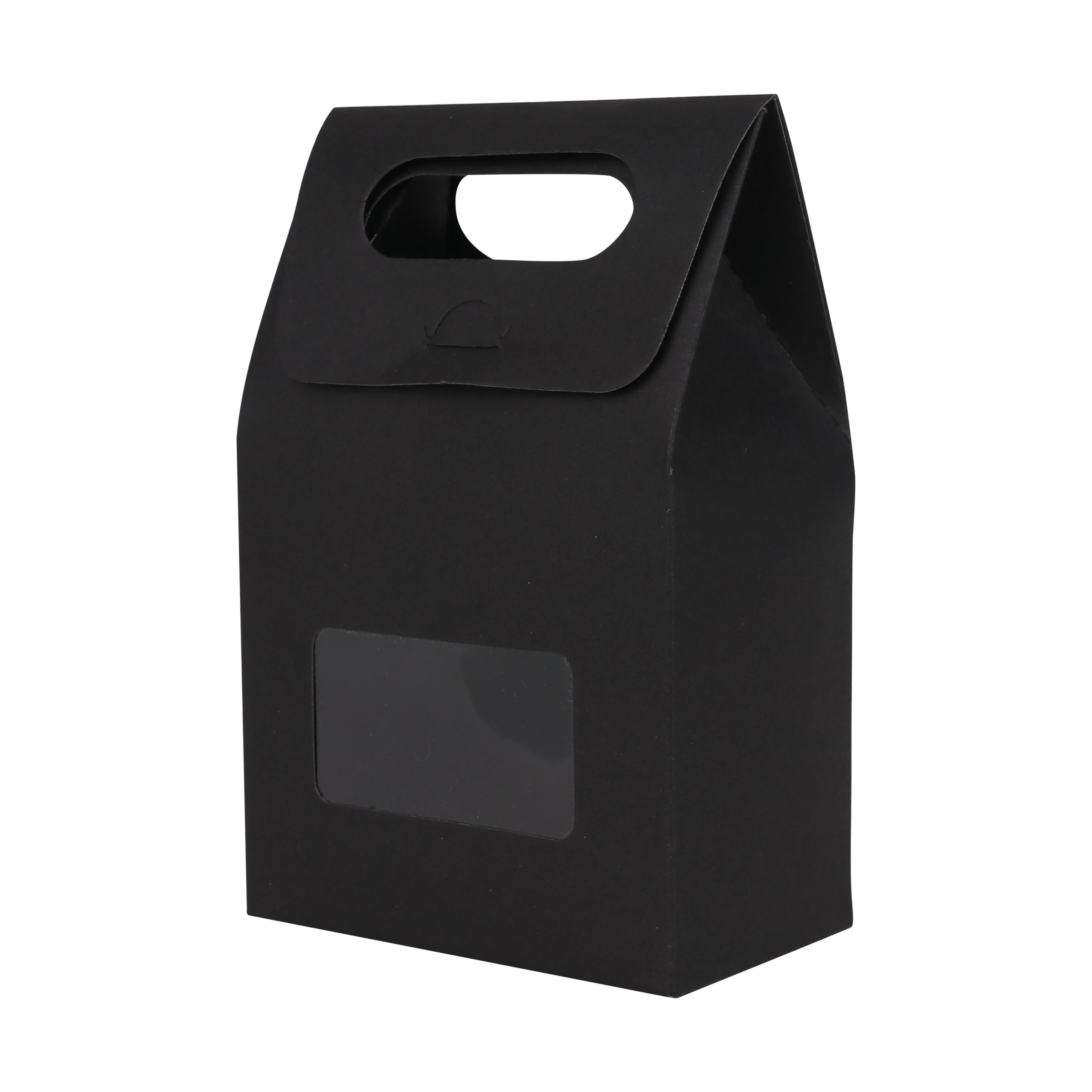Die cut Handle Bag with Window(100x160x60mm) - Image 2