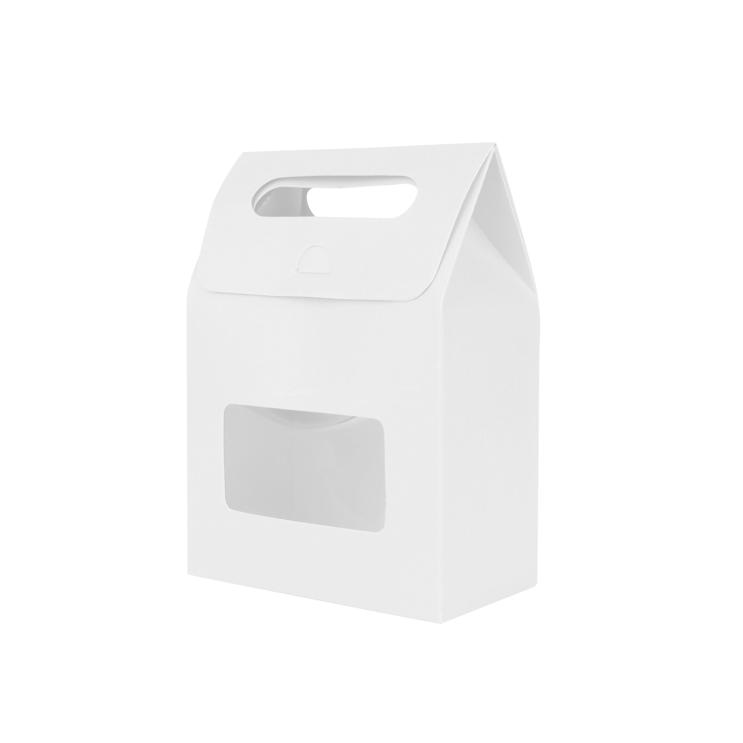 Die cut Handle Bag with Window(100x160x60mm) - Image 3