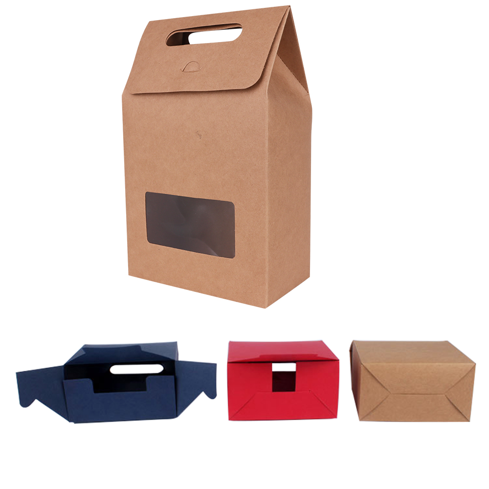 Die cut Handle Bag with Window(135x200x75mm ) - Image 7