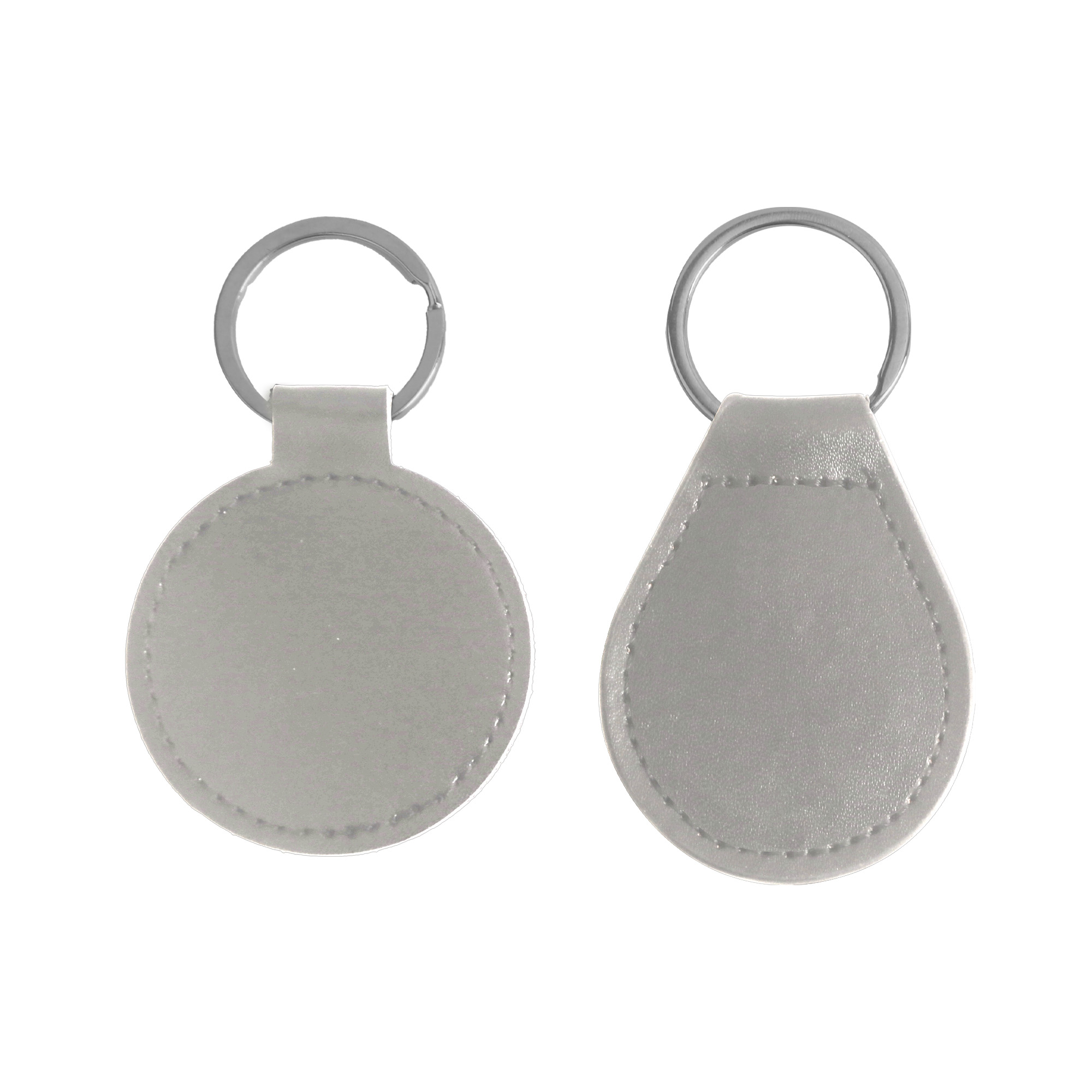 Classic PU Leather Keyring - Image 6