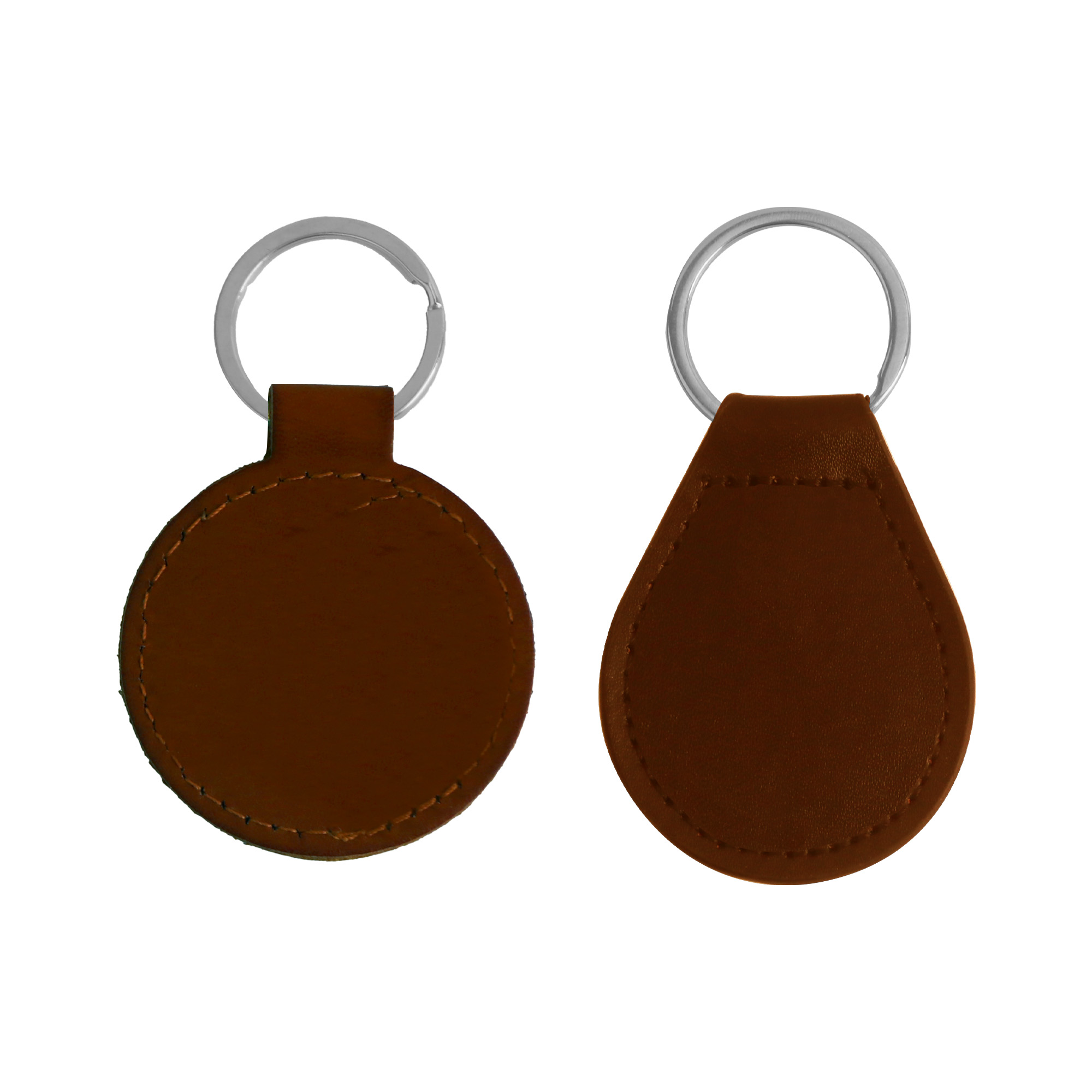 Classic PU Leather Keyring - Image 5