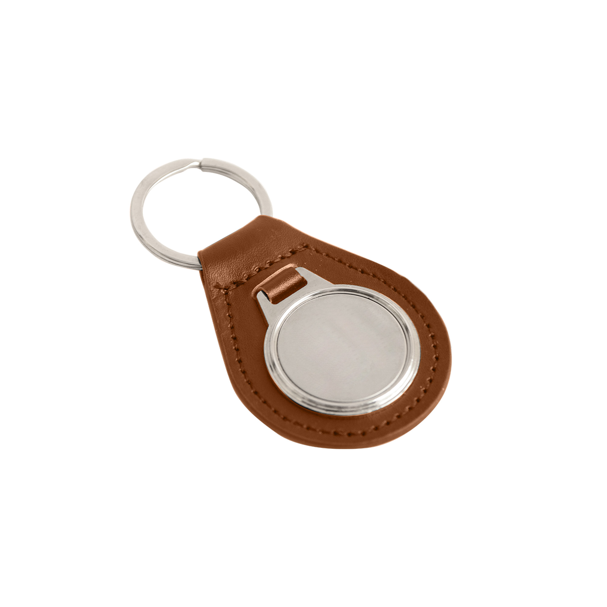 PU Leather Metal Keyring D - Image 2
