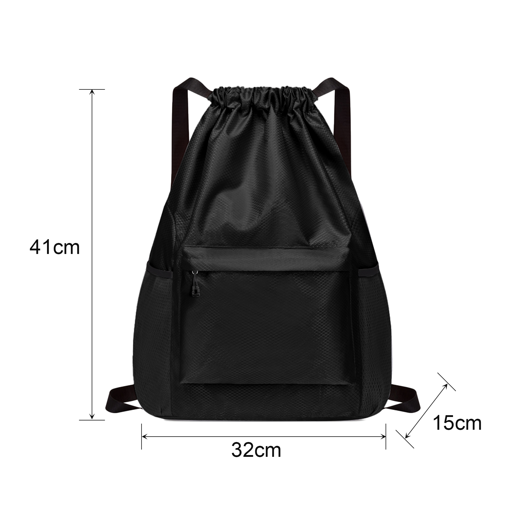 Multi-Pocket Drawstring Backpack - Image 12