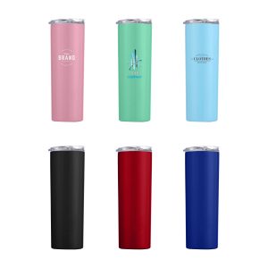 580ML U-shaped Double Wall Stainless Steel Cup with Lid