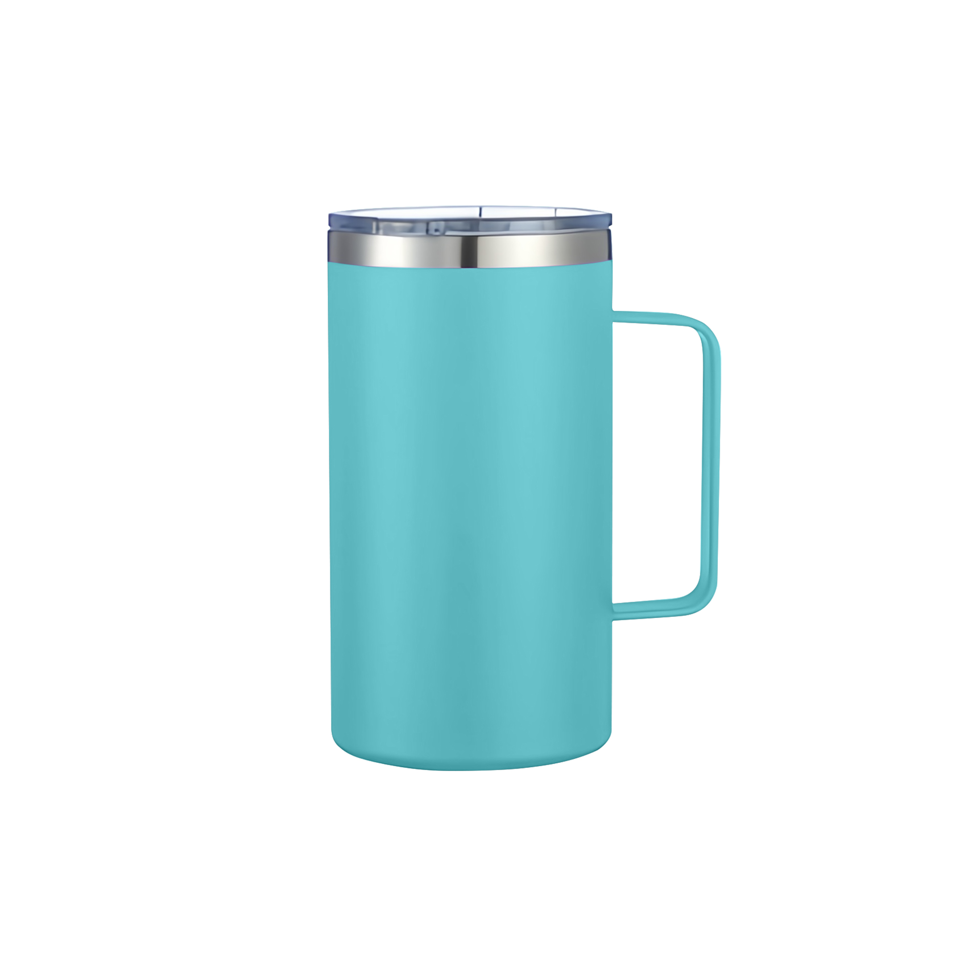 625ML Double Wall Stainless Steel Mug with Handle - Image 2