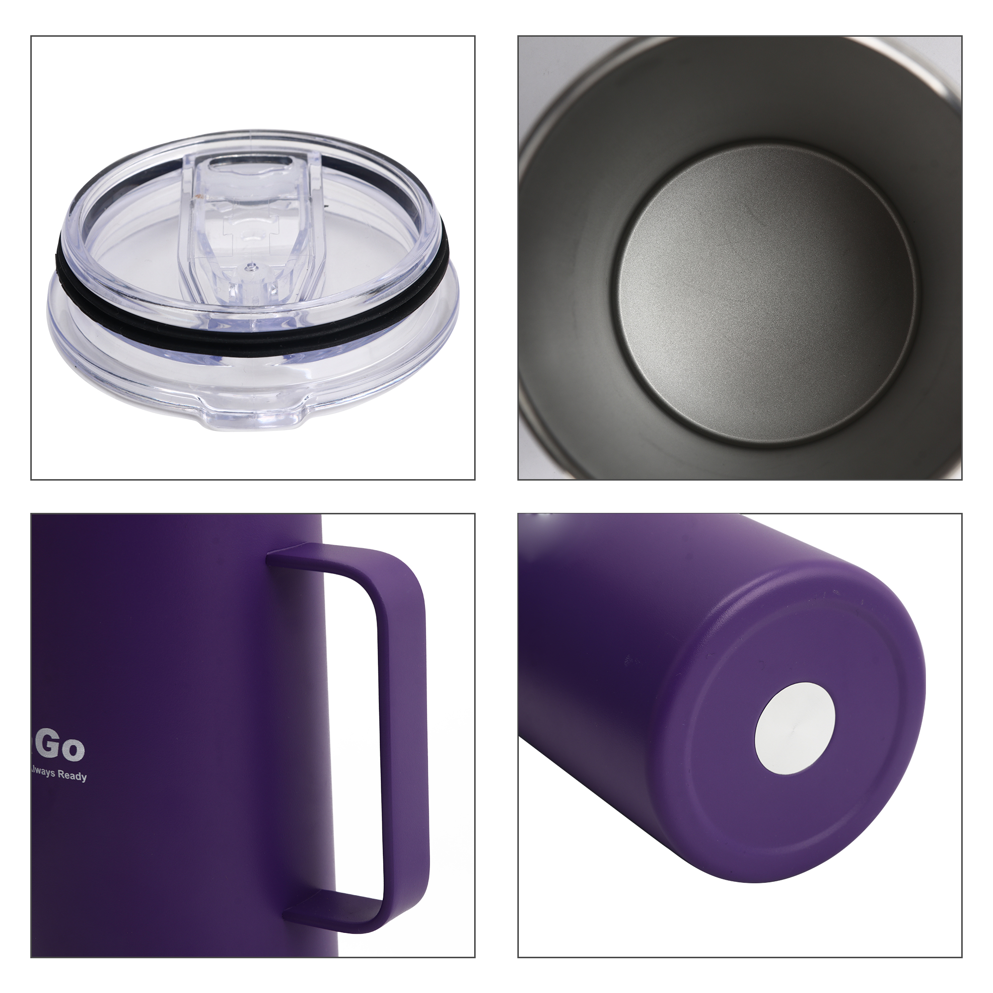 625ML Double Wall Stainless Steel Mug with Handle - Image 16