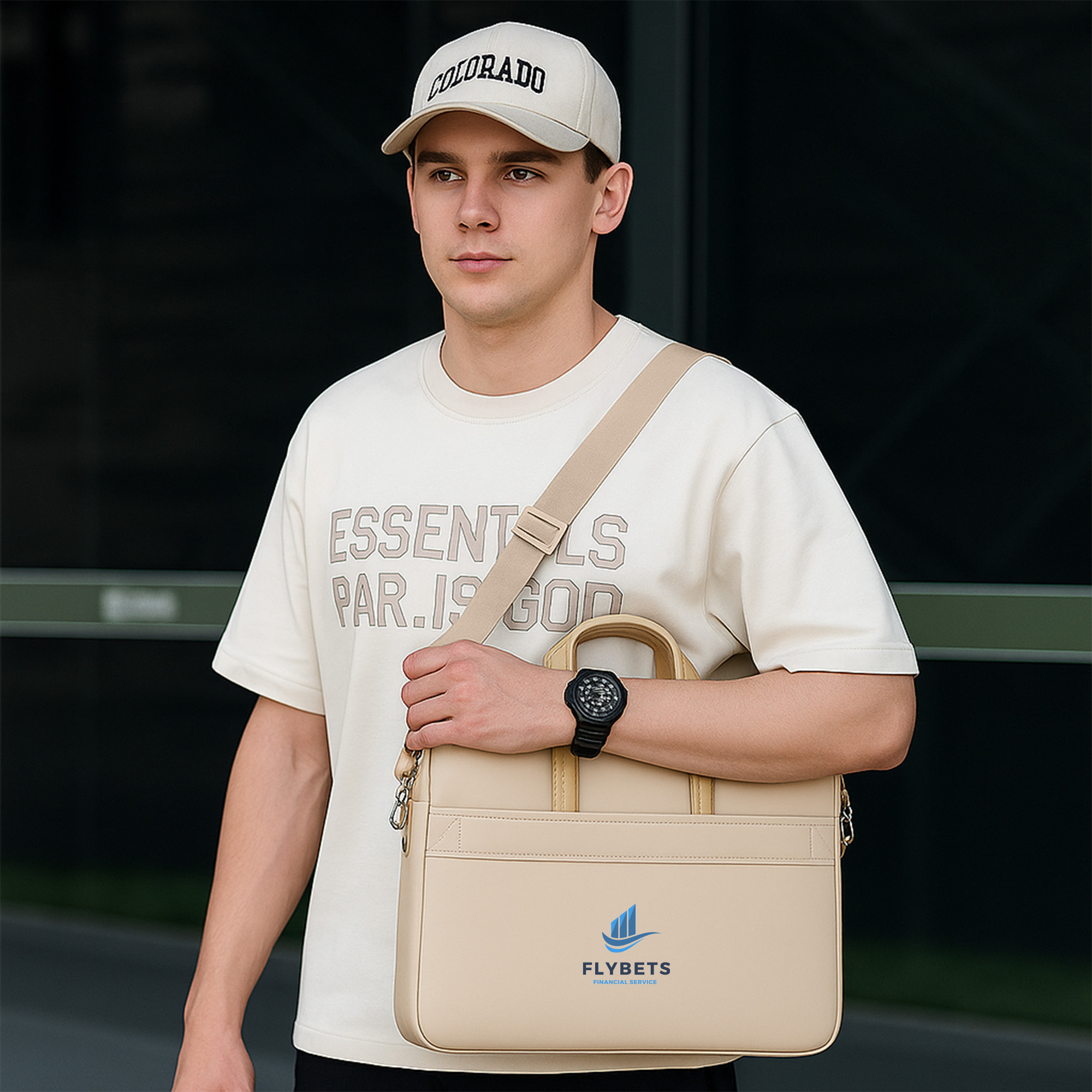 Sling Laptop Bag With Buffer Pad - Image 12