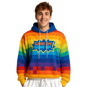 Unisex Adults Polyester Spandex Sublimated Track Hoodie