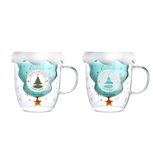 Xmas Tree Double Wall Mug