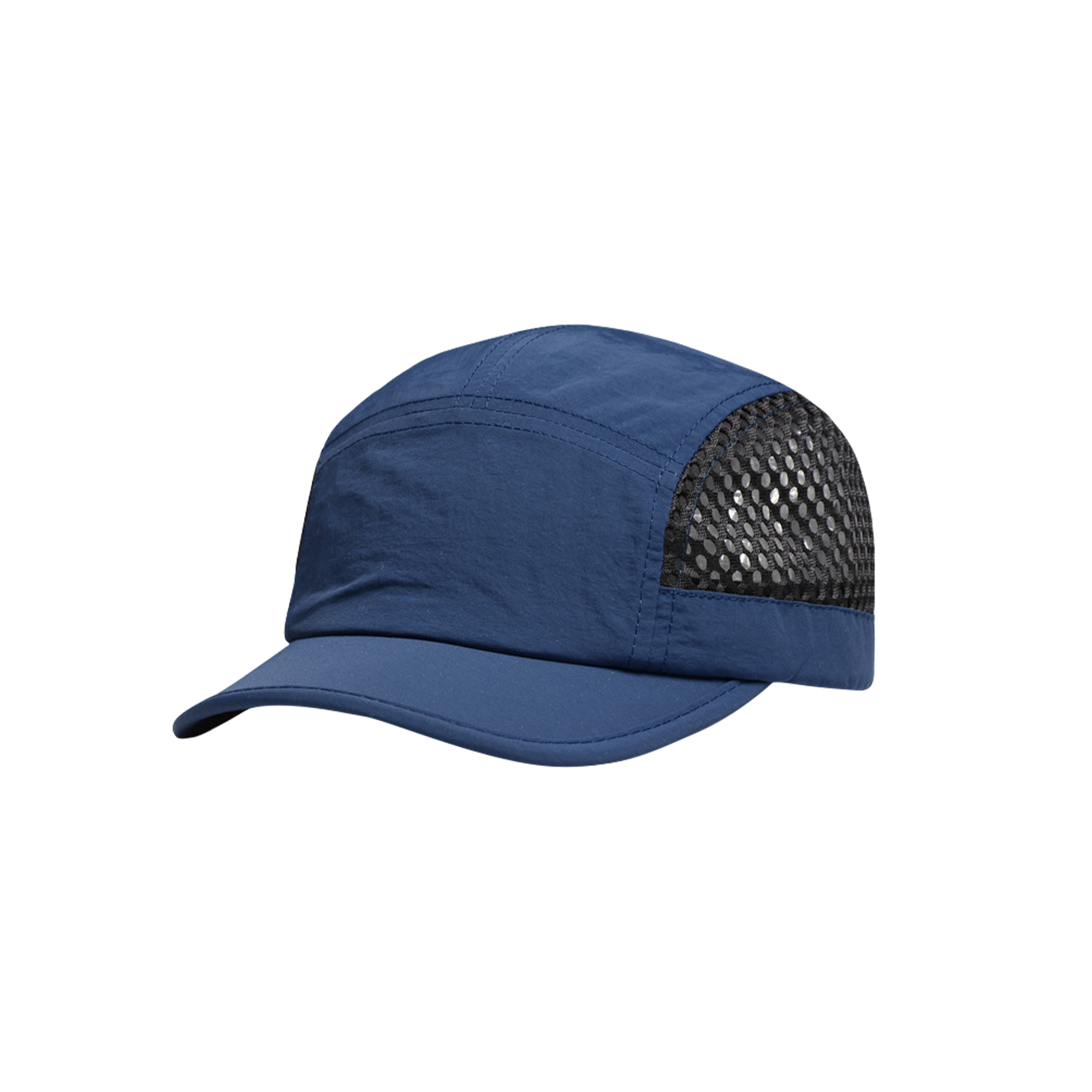 5 Panel Short Brimmed Mesh Running Cap - Image 3