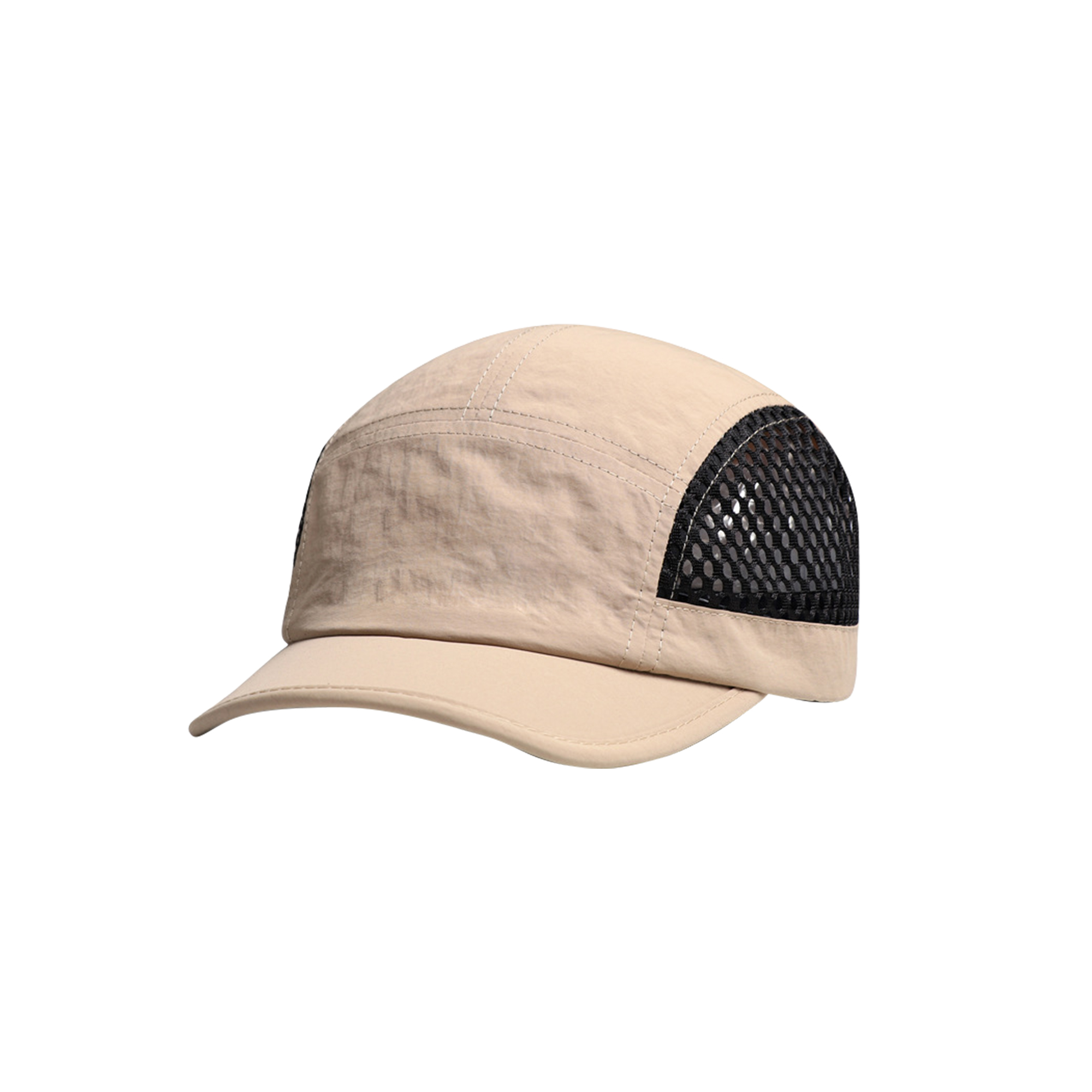 5 Panel Short Brimmed Mesh Running Cap - Image 2