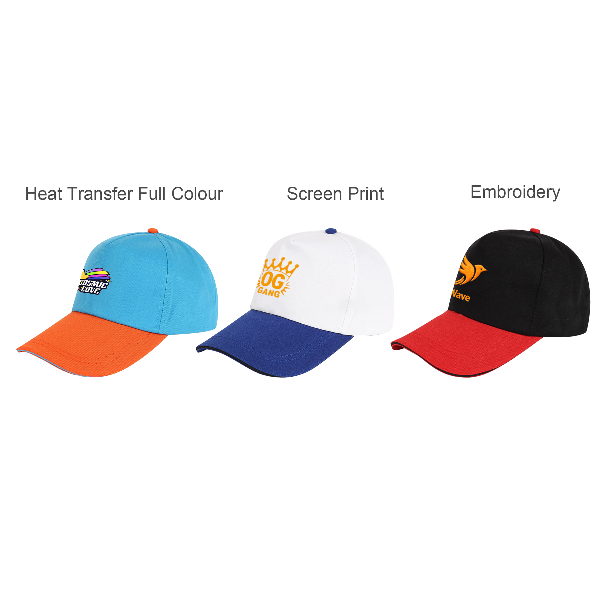 5 Panel Sandwich Bill Hat - Image 10