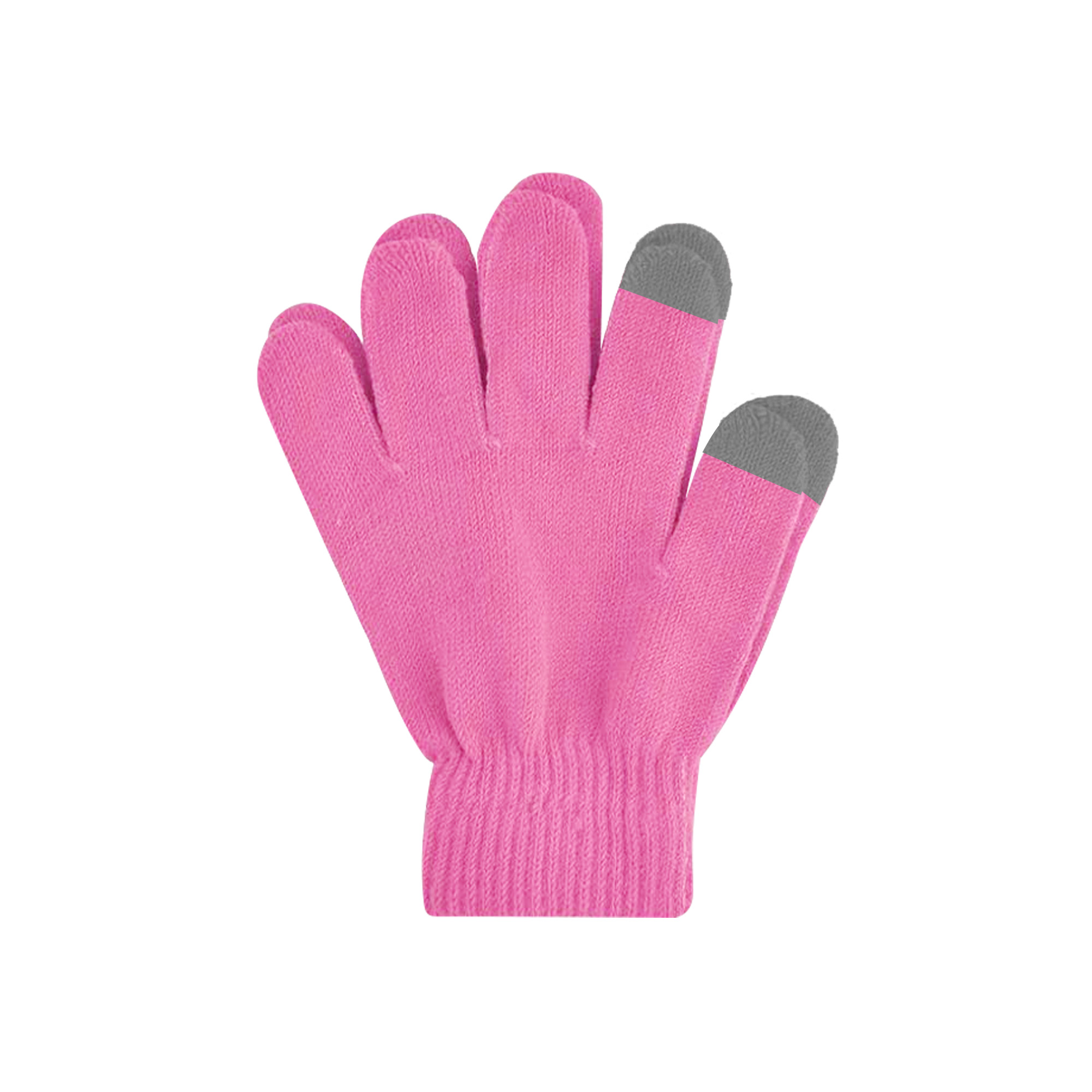 Adults Plain Knitted Gloves with Woven Label - Image 11
