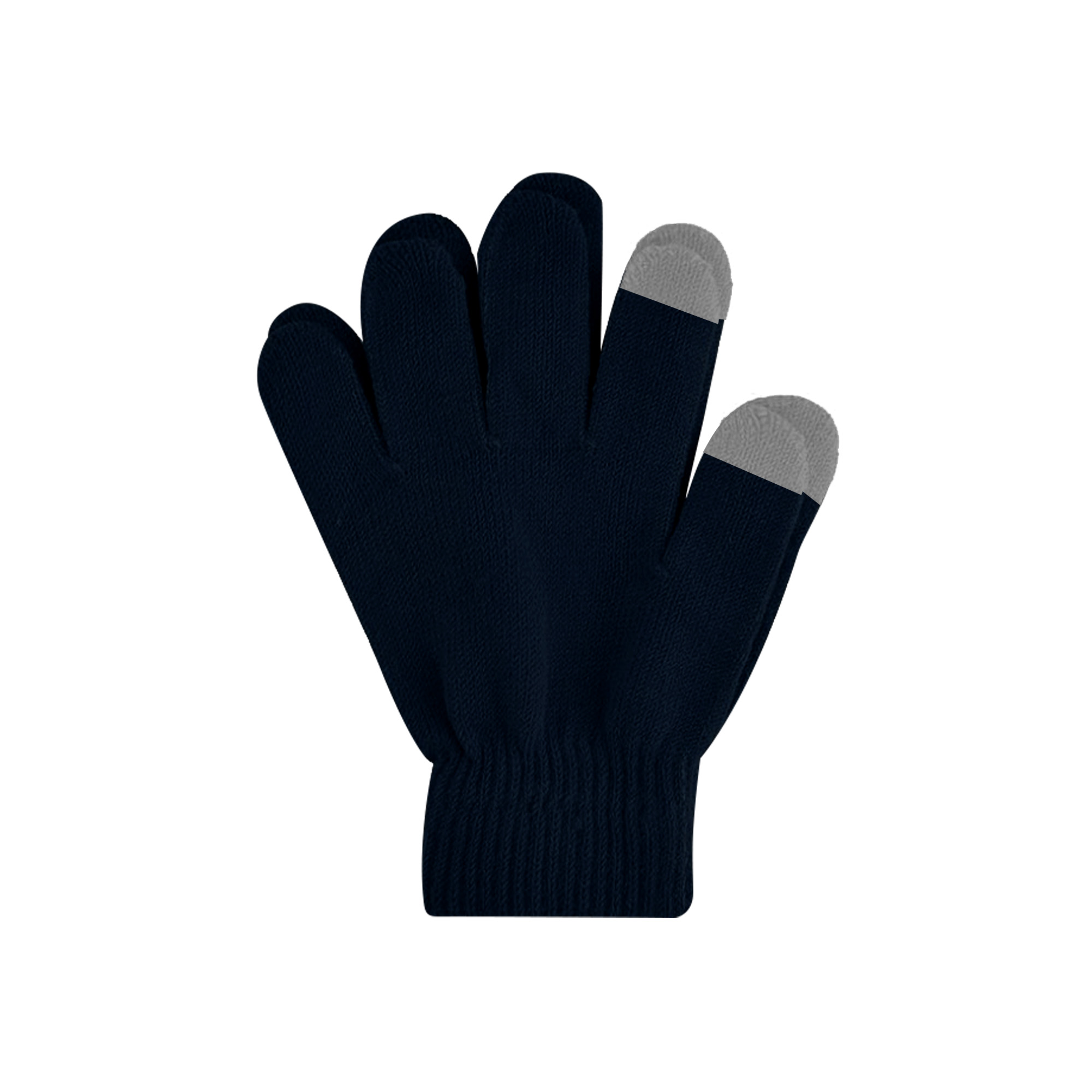 Adults Plain Knitted Gloves with Woven Label - Image 13