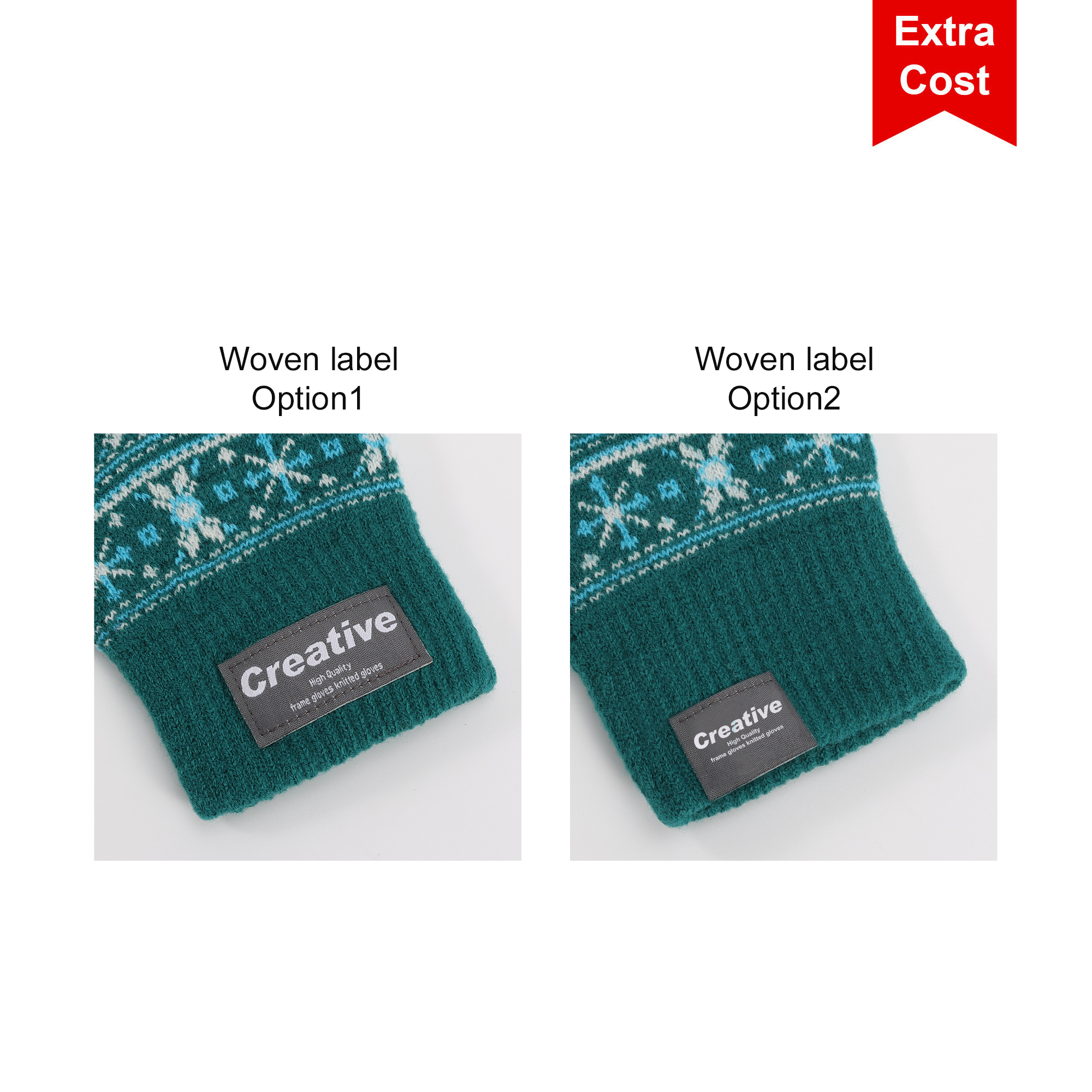 Adults Jacquard Gloves - Image 6