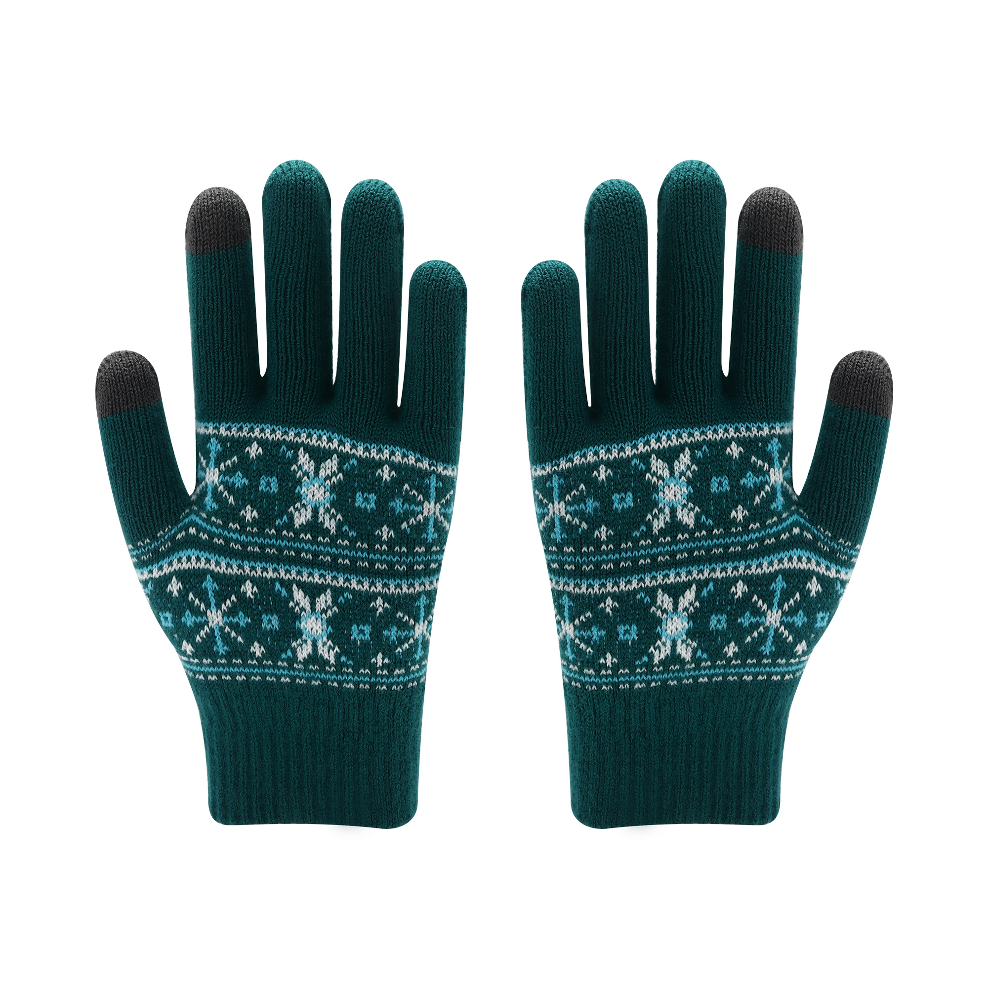 Adults Jacquard Gloves - Image 2