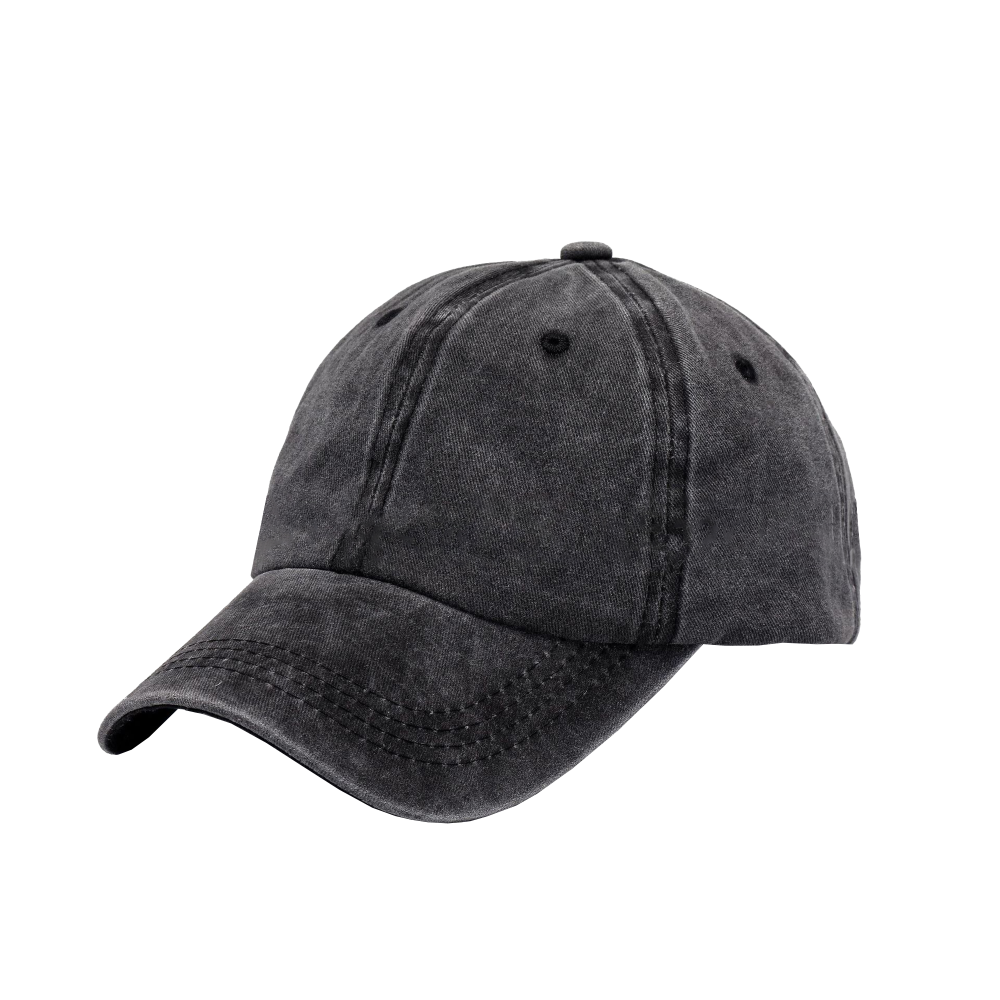6 Panel Vintage Washed Baseball Cap - Image 6